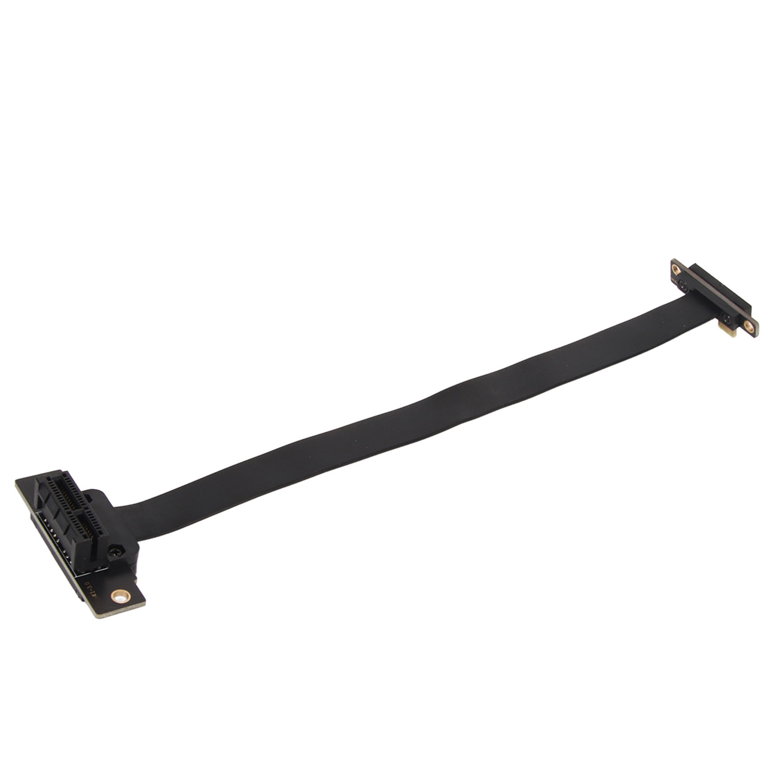PCIE 3.0 1X Extension Cable Dual 90° Right Angle PCIE 3.0 1X Riser Card Adapt CB - Afbeelding 29 van 34