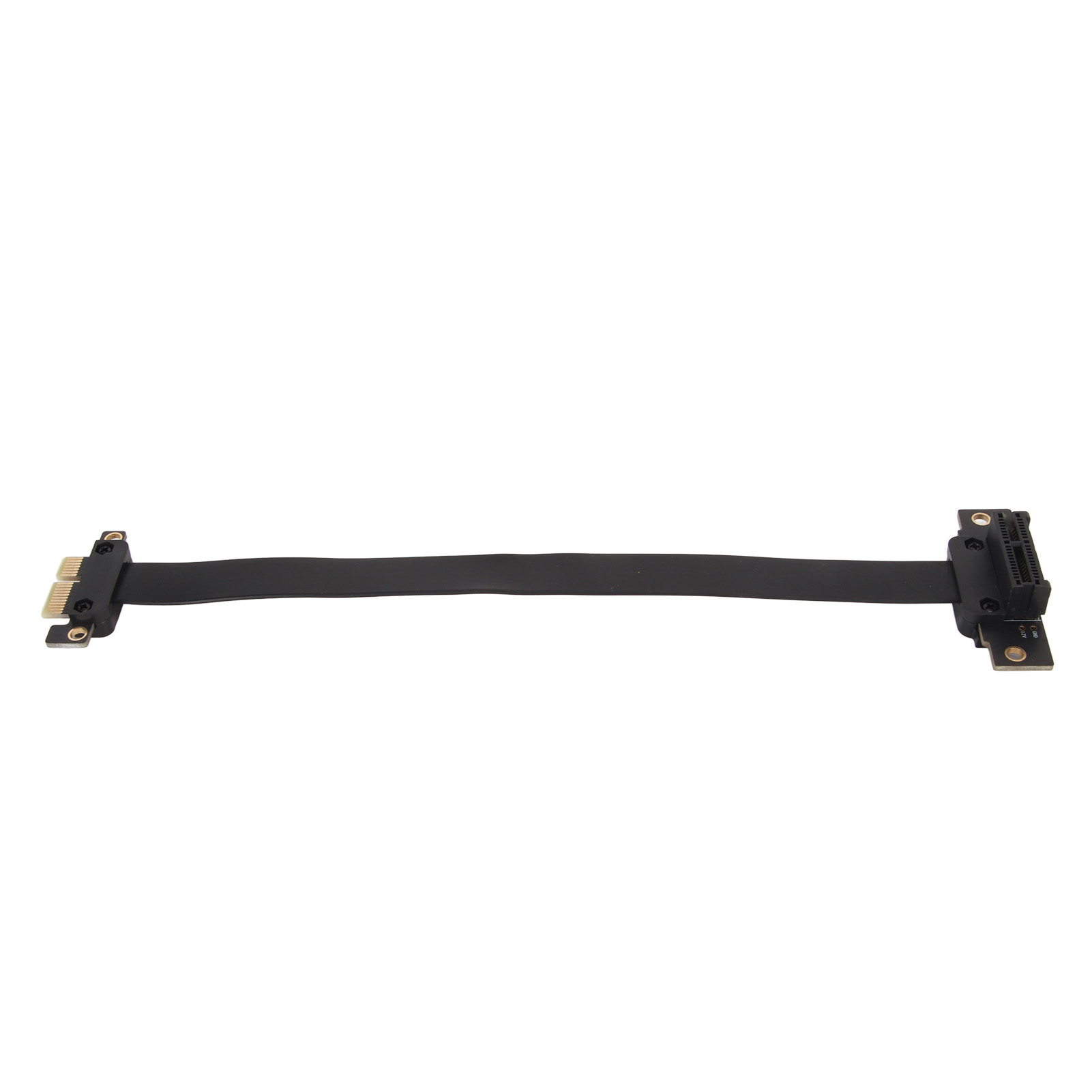 PCIE 3.0 1X Extension Cable 90° Right Angle PCIE Riser Card Ribbon Extender F FY - Afbeelding 34 van 34