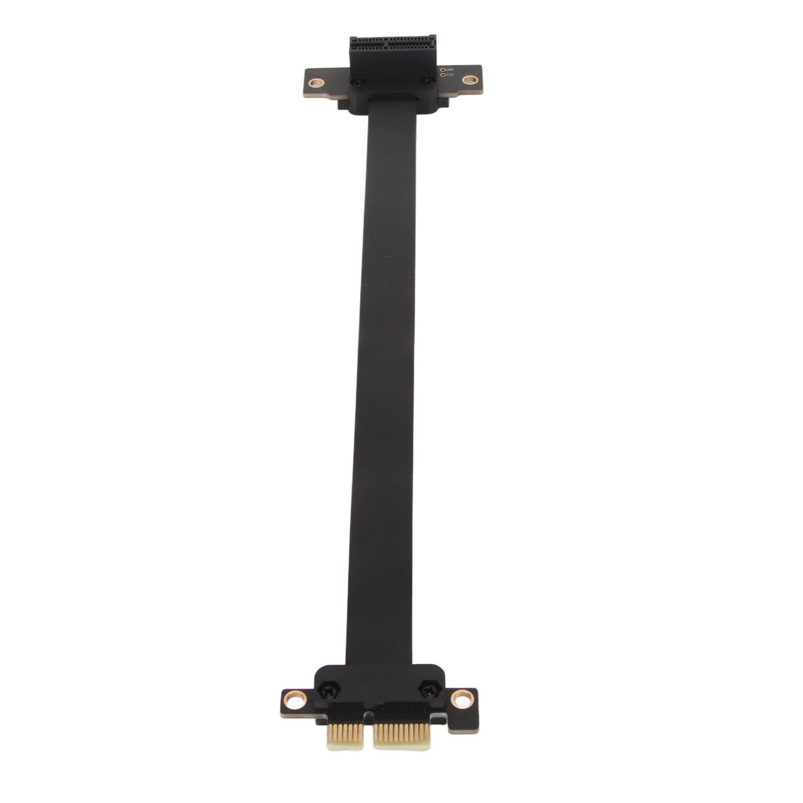 PCIE 3.0 1X Extension Cable 90° Right Angle PCIE Riser Card Ribbon Extender F FY - Afbeelding 33 van 34