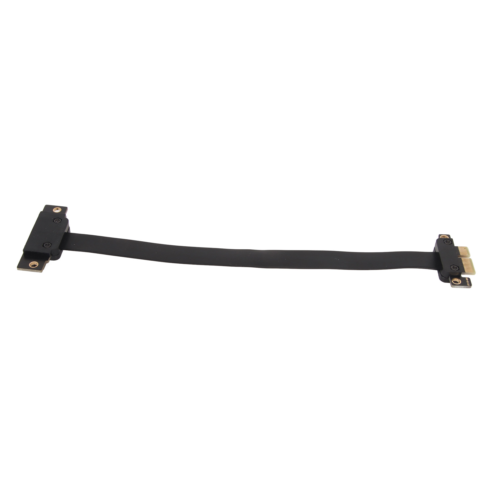 PCIE 3.0 1X Extension Cable 90° Right Angle PCIE Riser Card Ribbon Extender SAL - Afbeelding 32 van 34