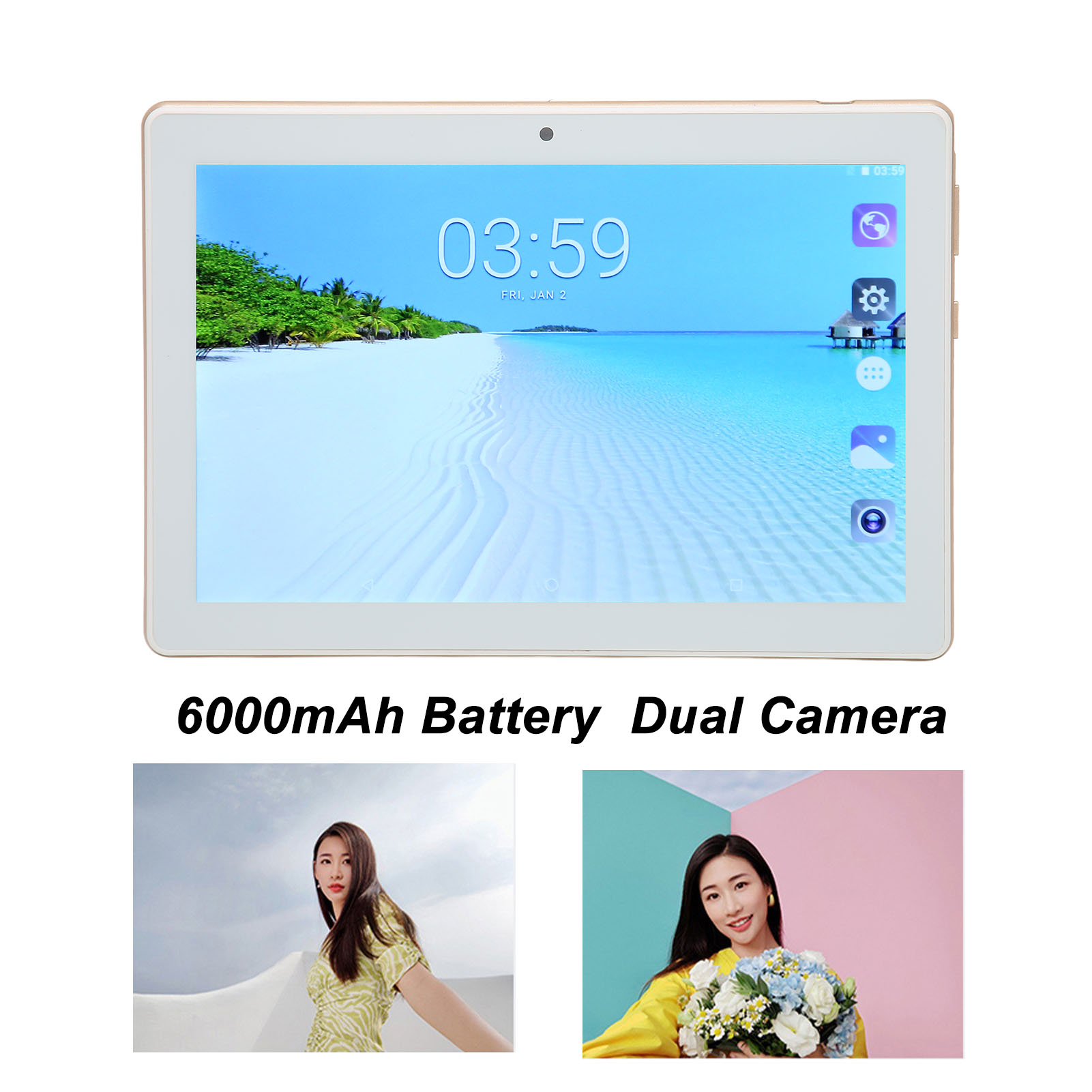 8 Inch Tablet For 10 6GB 128GB 5G WIFI Dual Card Dual Standby Suppor - Picture 18 of 18