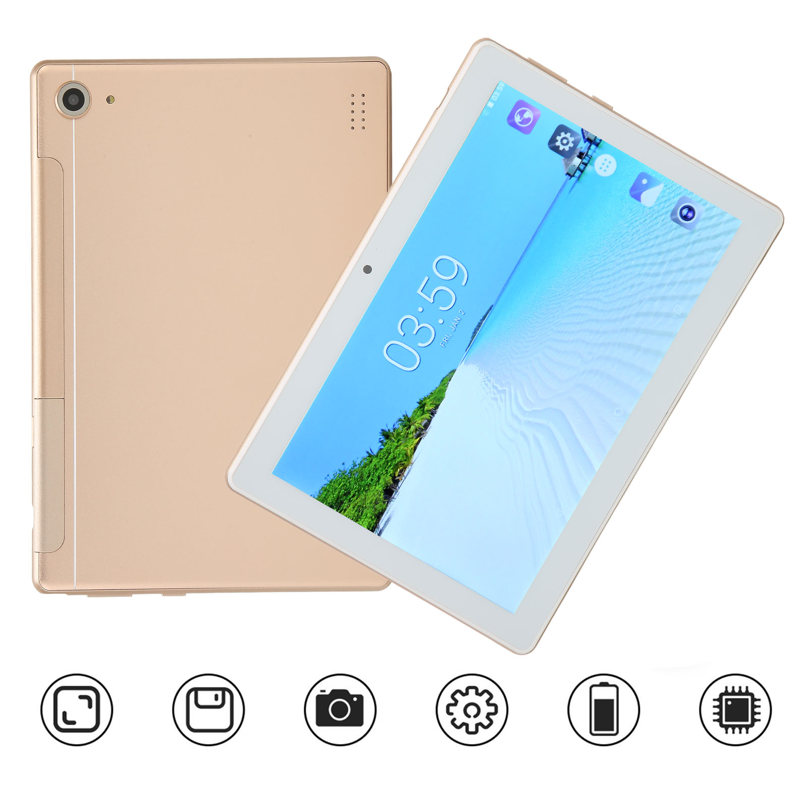 8 Inch Tablet 6GB 128GB 5G WIFI 5MP Front 8MP Rear Support Fast Charging 4G GDM - Picture 18 of 21
