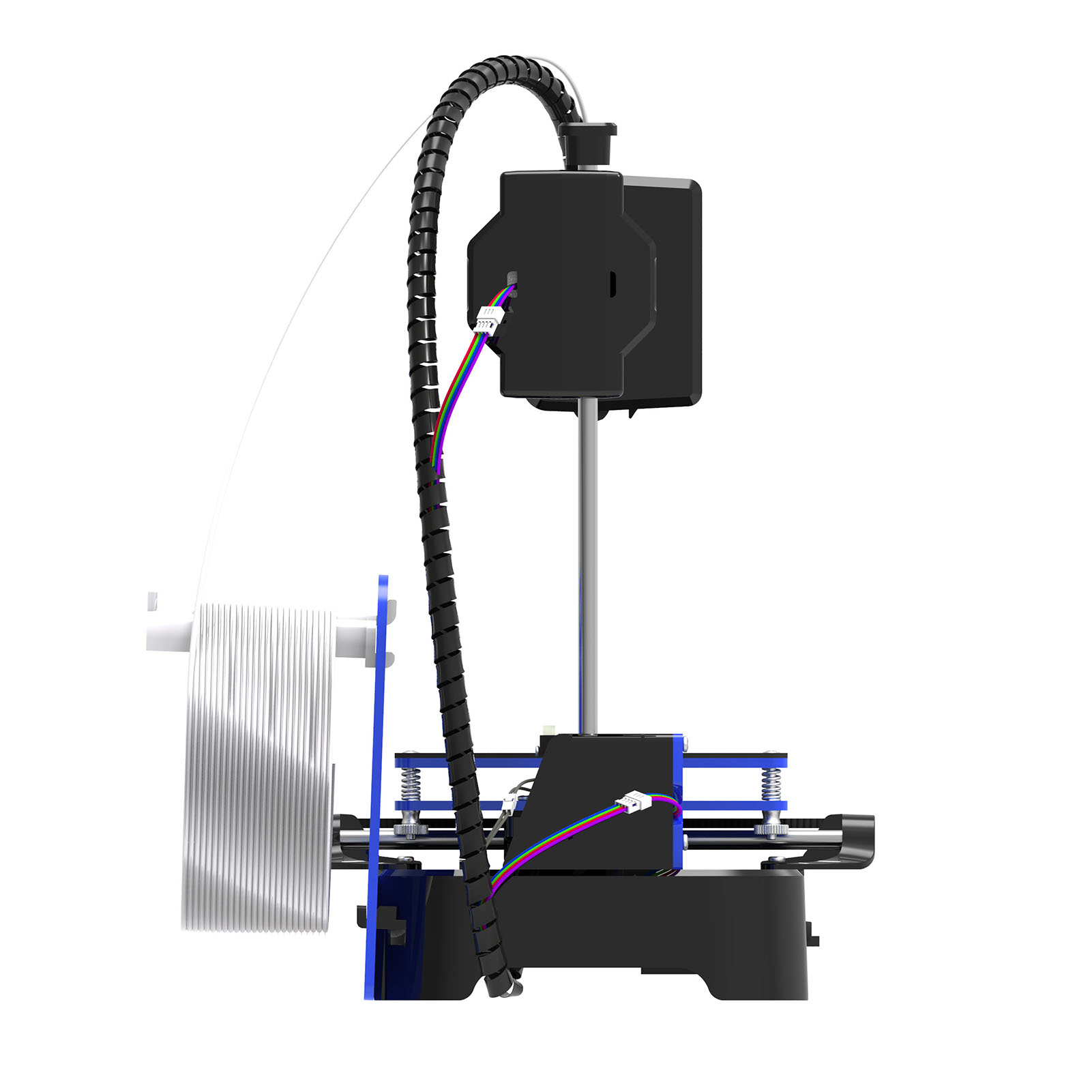 FDM Mini 3D Printer Quiet High Accuracy Upgraded Extruder Technology 4x4x4in FY - Afbeelding 27 van 36