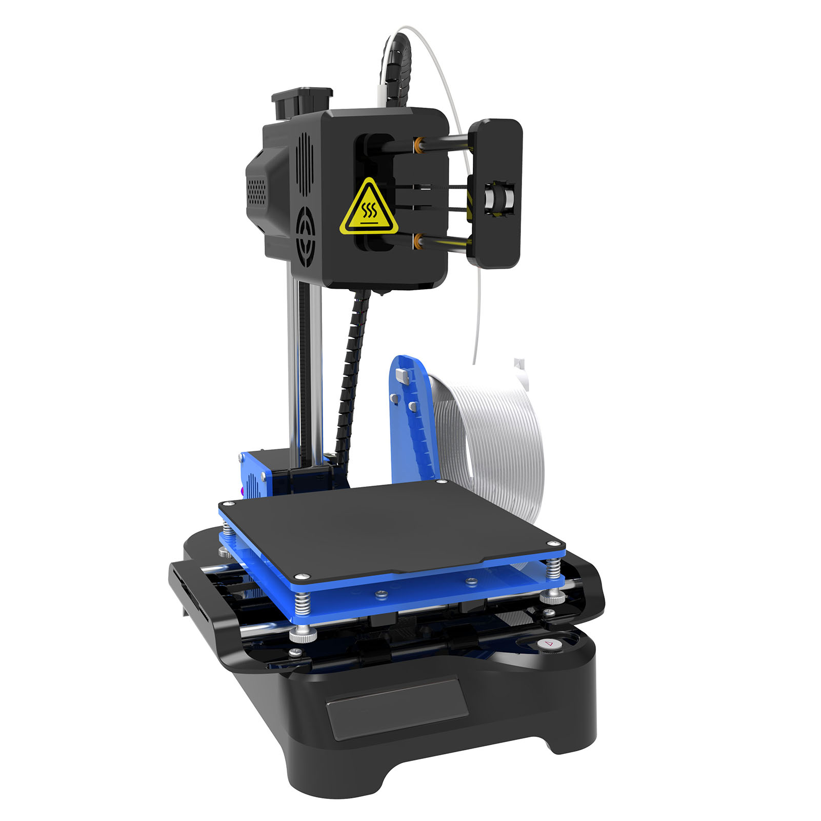 FDM Mini 3D Printer Quiet High Accuracy Upgraded Extruder Technology 4x4x4in FY - Afbeelding 25 van 36
