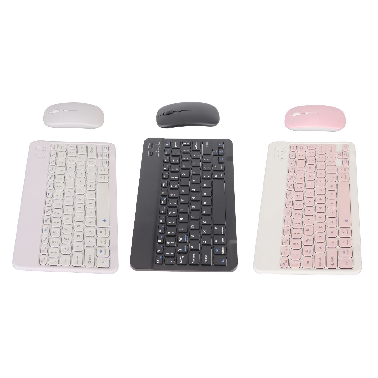 Keyboard And Mouse Combo Wireless BT Keyboard And Mouse Set Portable Matching FY - Afbeelding 28 van 33