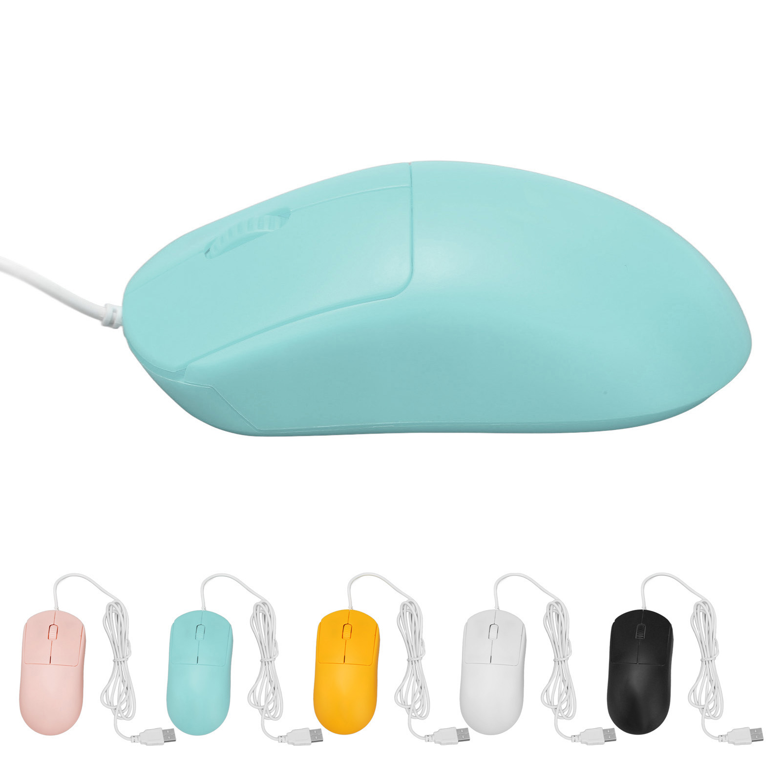 Wired Mouse Optical 1200DPI USB Port Ergonomic Design Plug And Play Computer CB - Bild 33 von 34