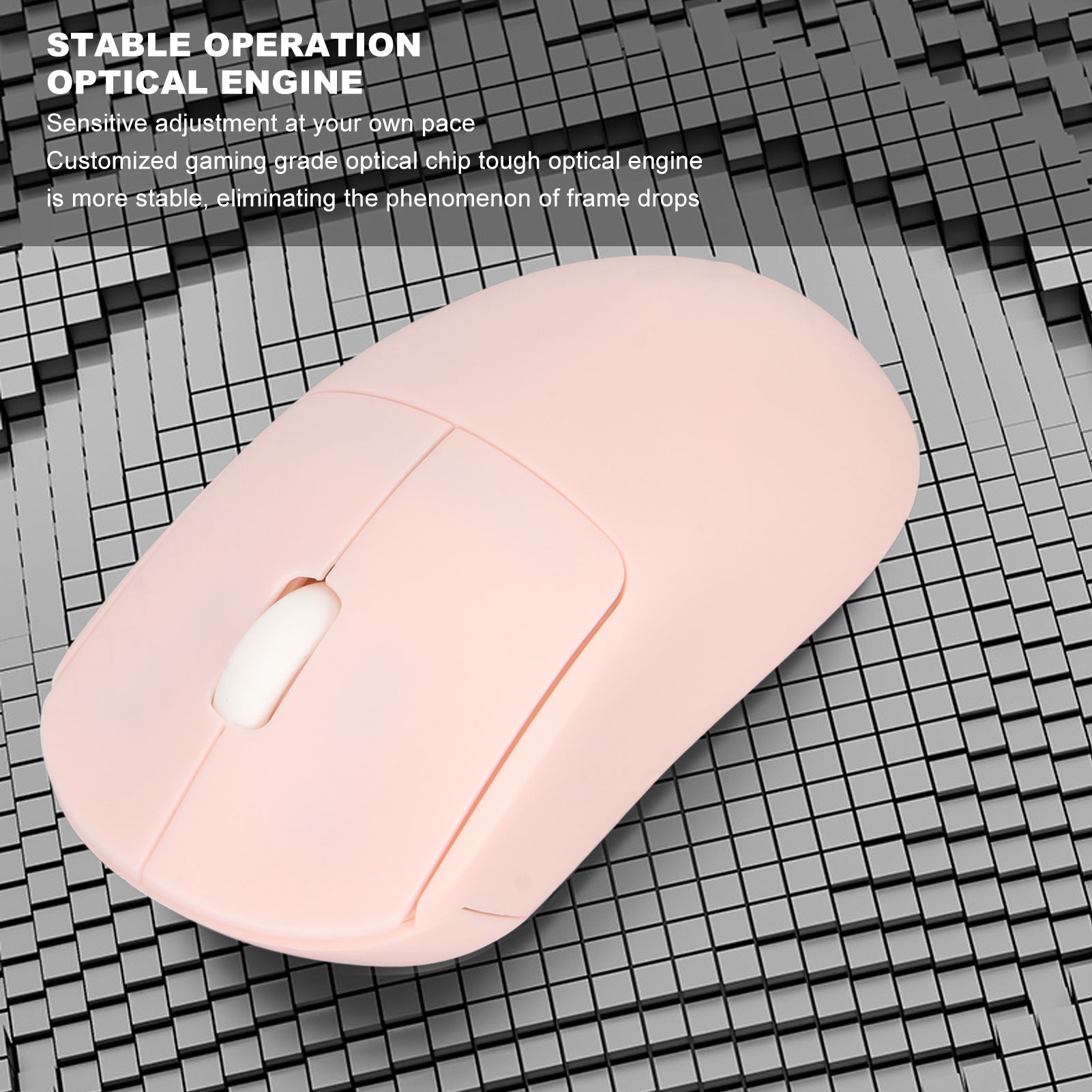 Wireless Gaming Mouse 1200DPI 2.4G Fit Palm Battery Powered Computer Mouse Wi FY - Bild 37 von 39