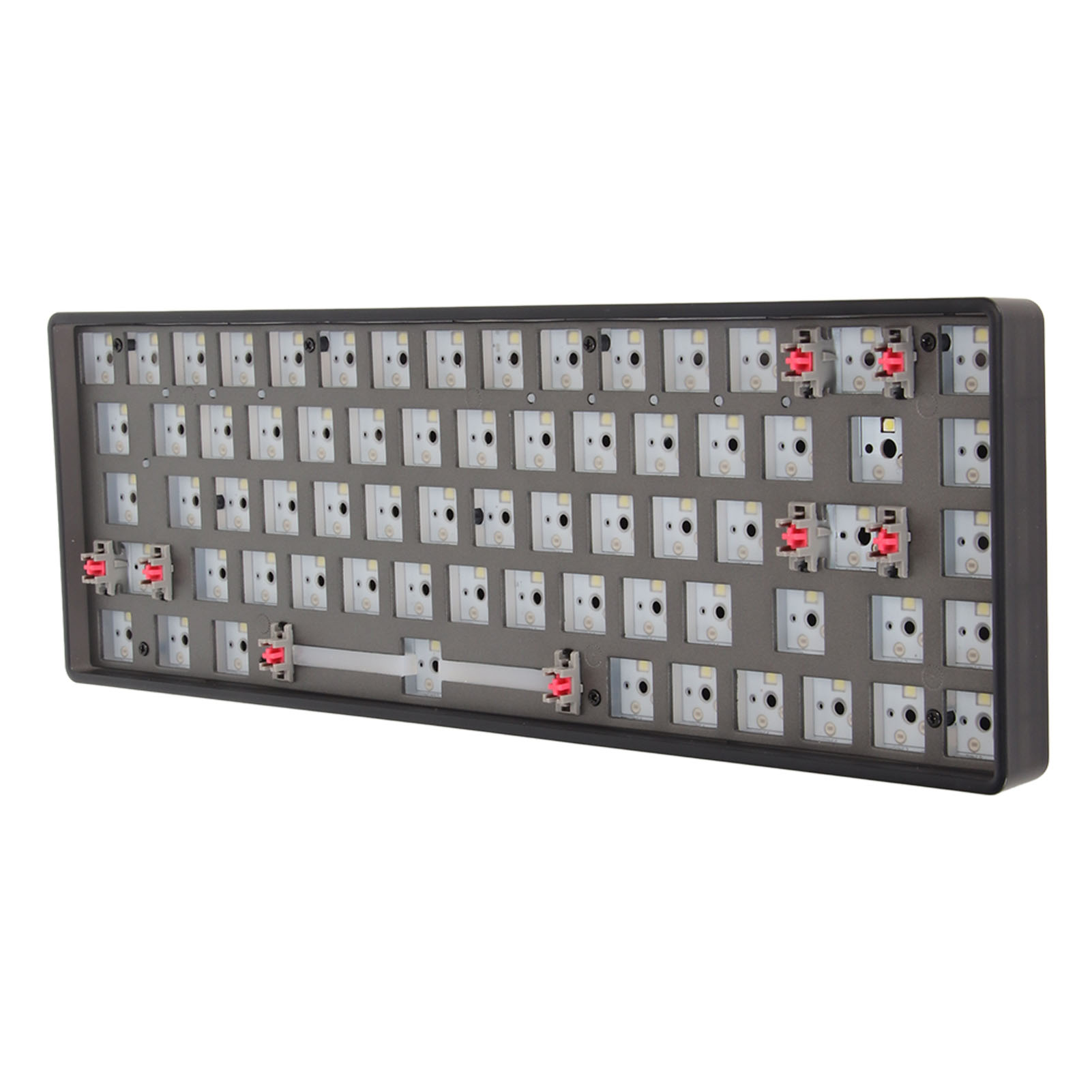Mechanical Keyboard Kit 68 Keys 2.4G BT Wired Mode Gaming Keyboard Replacement - Picture 15 of 18