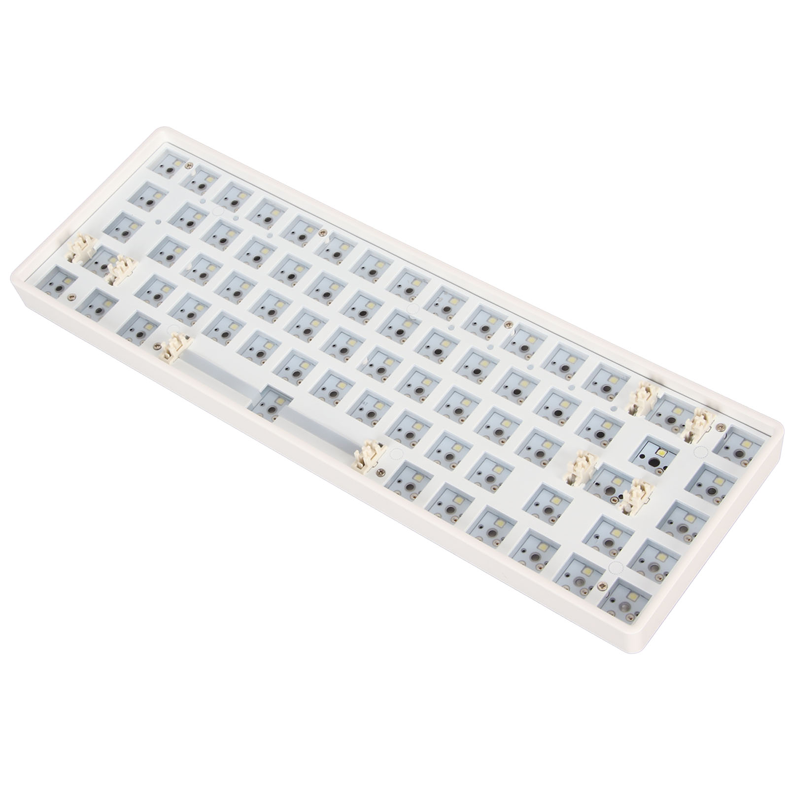 Mechanical Keyboard Kit 68 Keys 2.4G BT Wired Mode Gaming Keyboard Replacement - Picture 16 of 18
