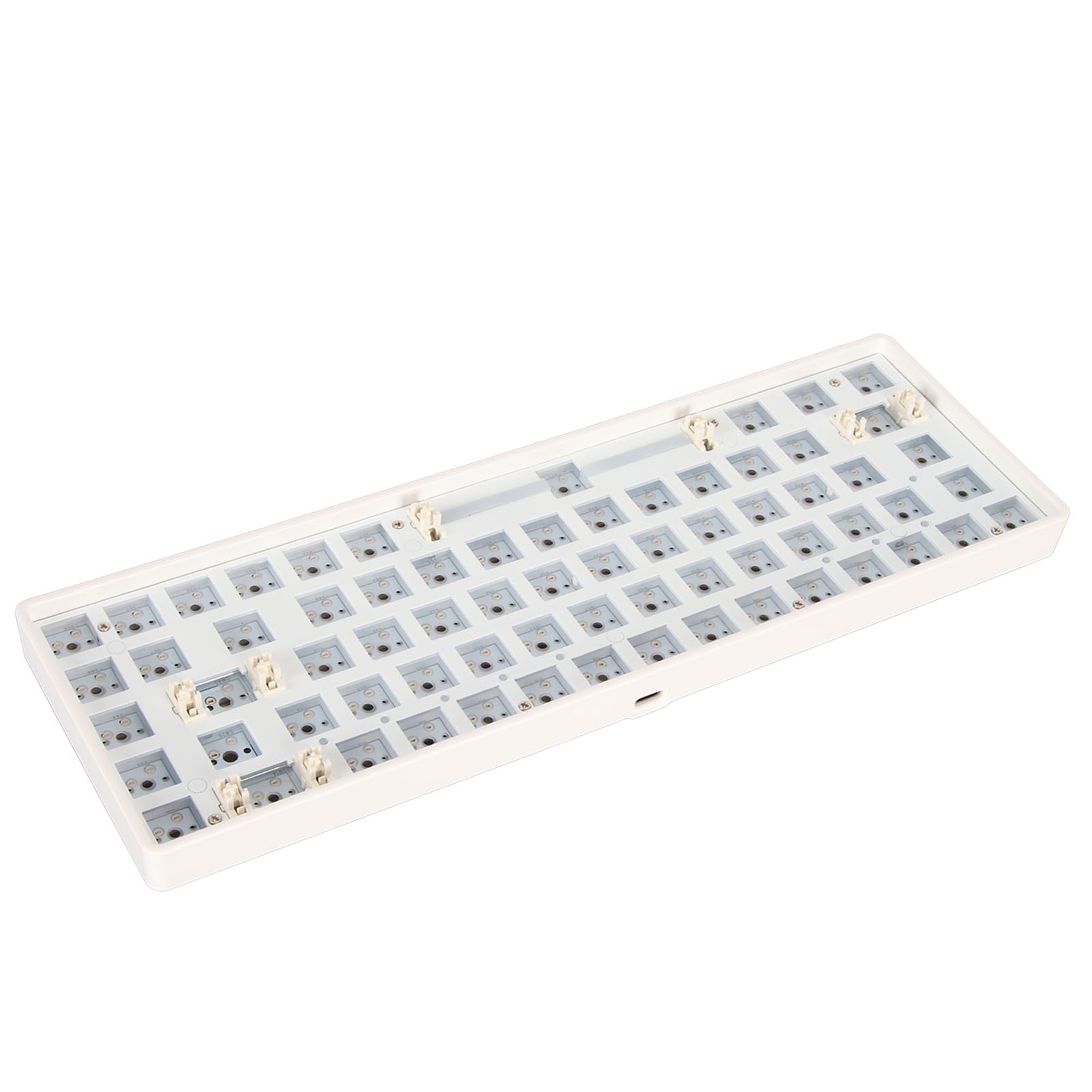 Mechanical Keyboard Kit 68 Keys 2.4G BT Wired Mode Gaming Keyboard Replacement - Picture 17 of 18