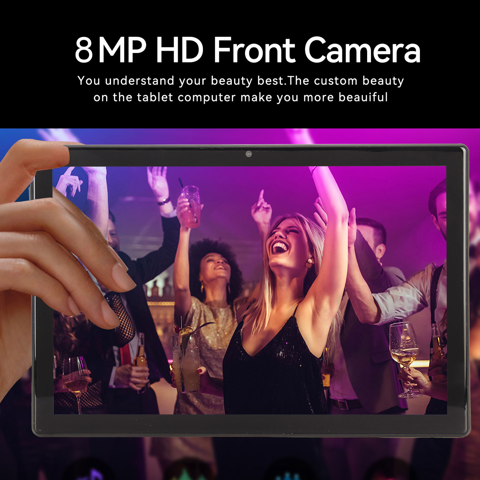 10.1in Tablet For Andr-oid 11 Octa Core 8GB RAM 128GB ROM 5G WIFI Dual SIM D Hot - Afbeelding 30 van 36