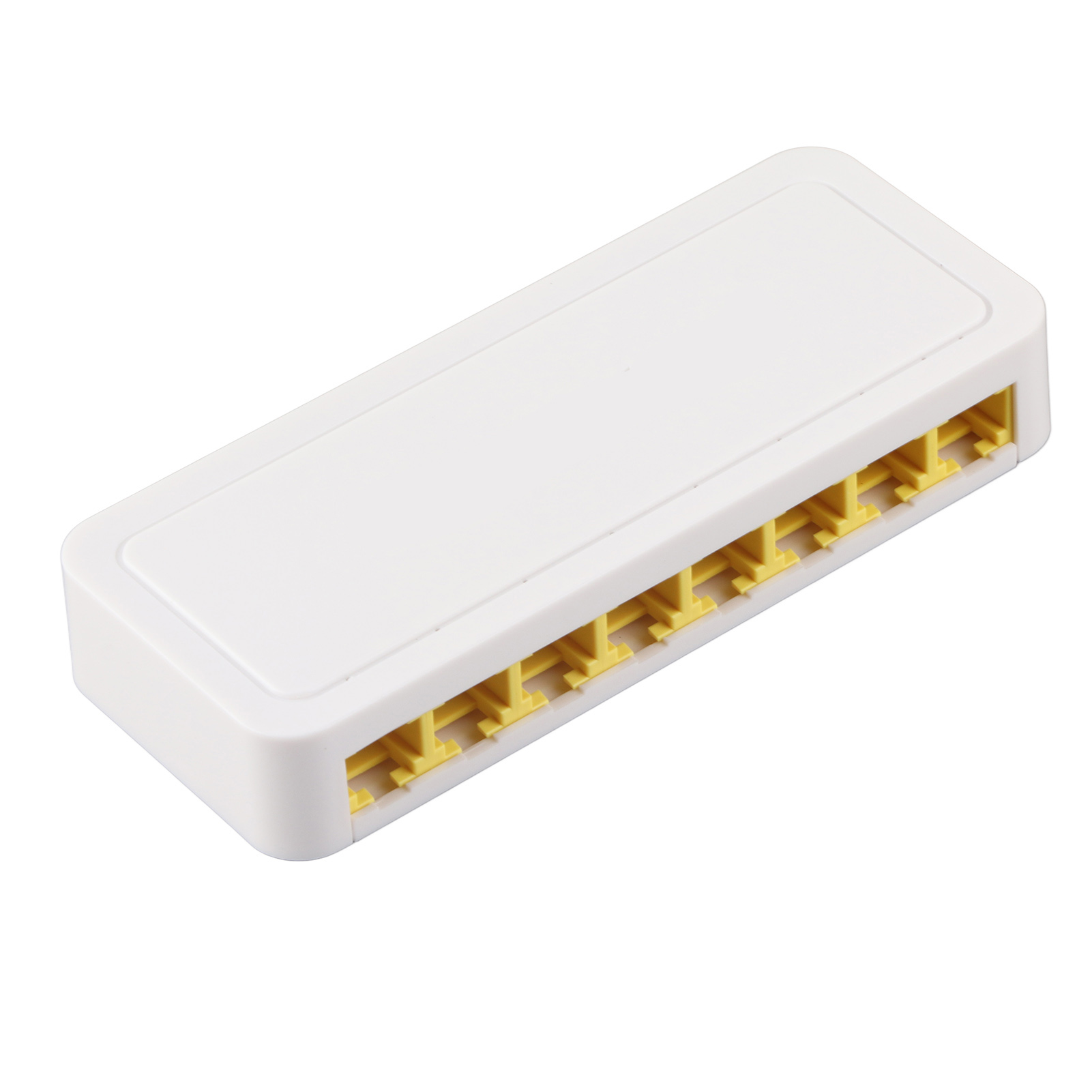 8 Port Ethernet Switch Professional Silent Operation Plug And Play LAN RJ45 S FY - Afbeelding 26 van 27