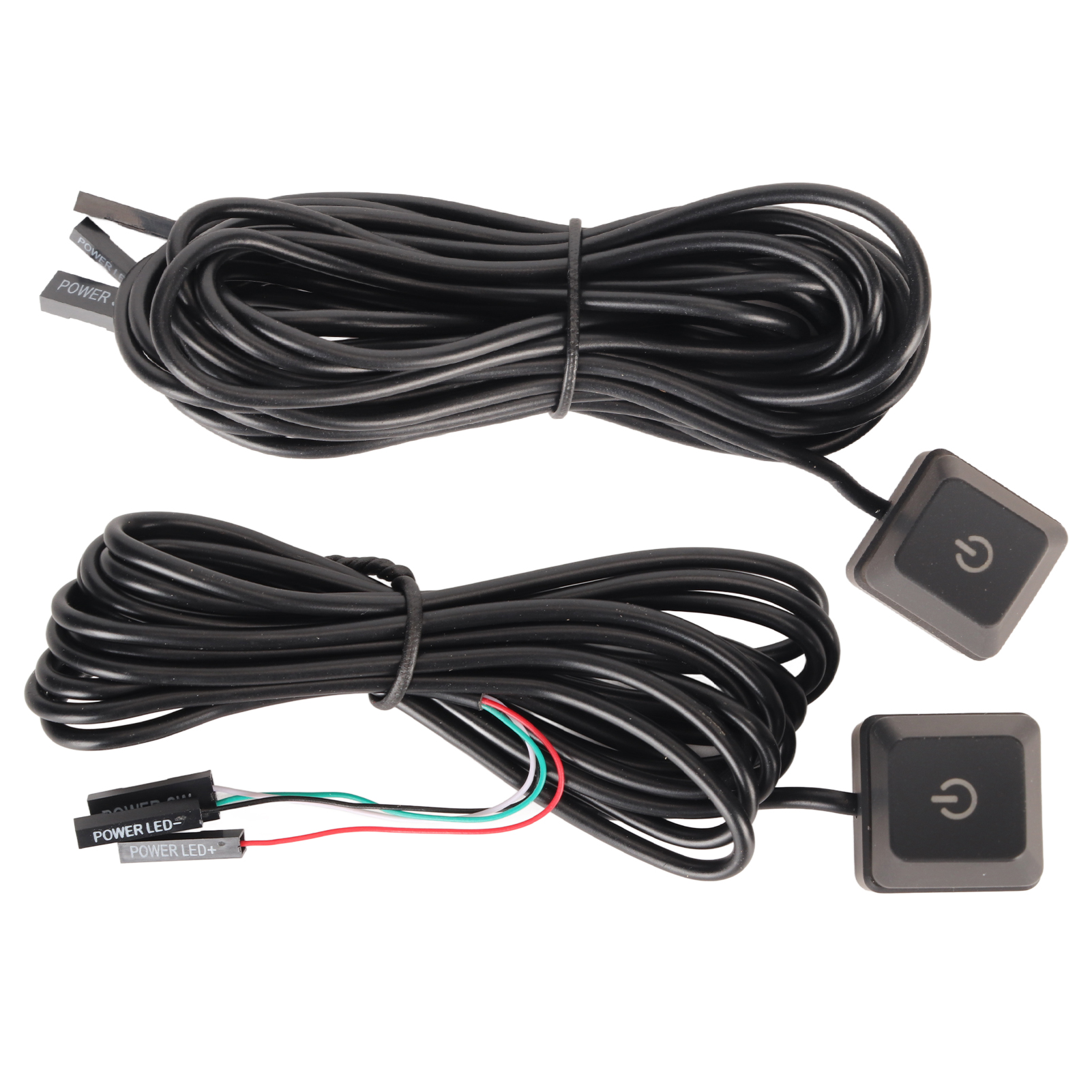 PC Power Switch Blue Switch Mechanical Key Backlit Plug And Play PC Power But FY - Afbeelding 23 van 37