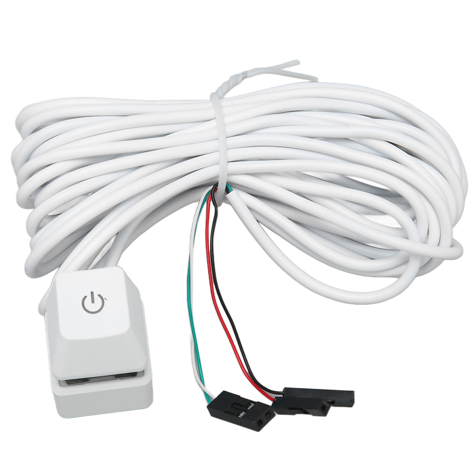 PC Power Switch White Mechanical Key Blue Switch Backlit Plug And Play PC Pow FY - Afbeelding 31 van 42