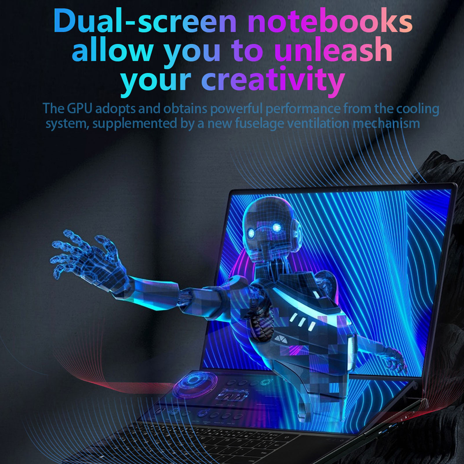 Double Screen Laptop 16inch 14inch 1920x1200 For I9 10885H Processor 16GB R SLK - Photo 15 sur 24
