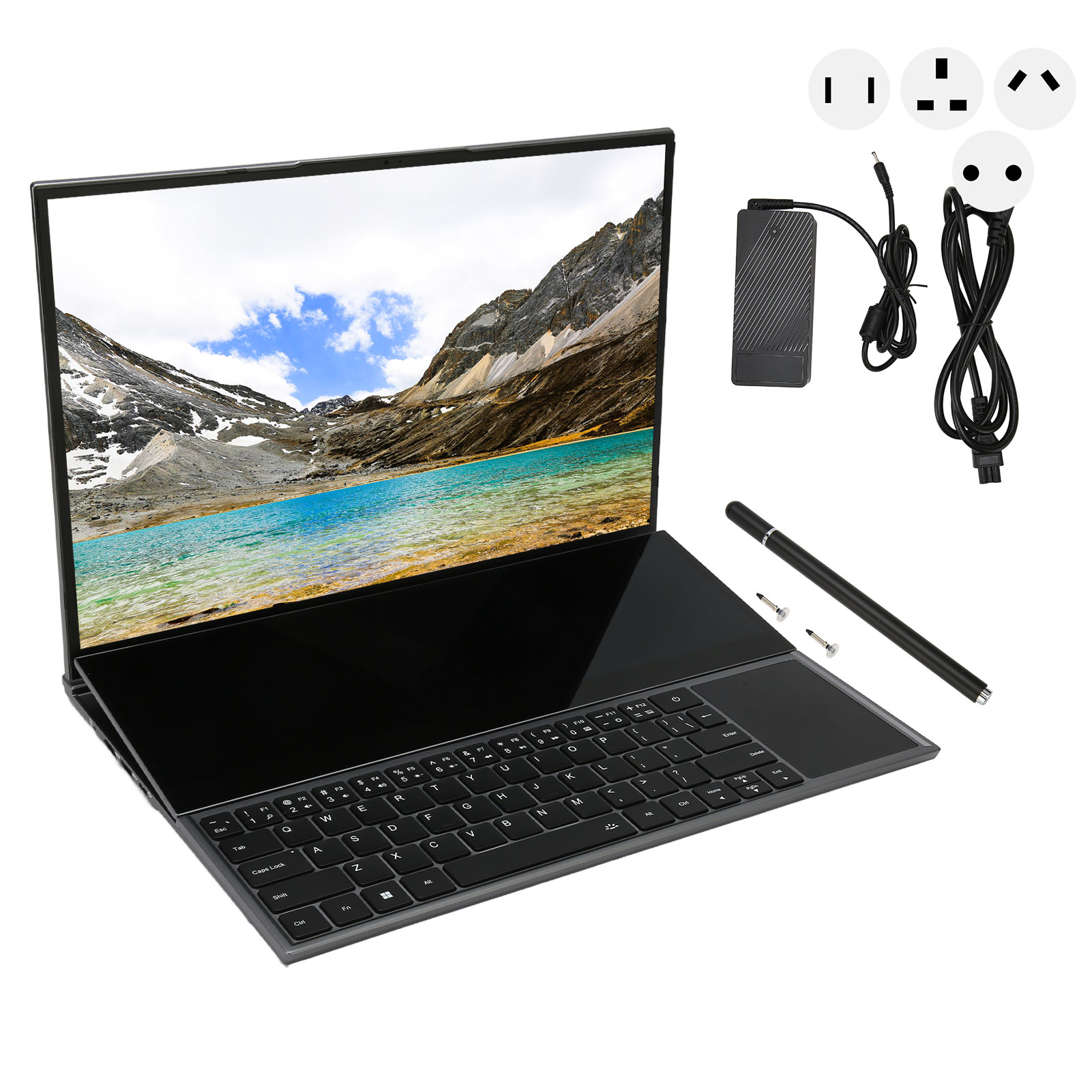Double Screen Laptop 16inch 14inch 1920x1200 For I9 10885H Processor 16GB R GDB - Photo 13 sur 24