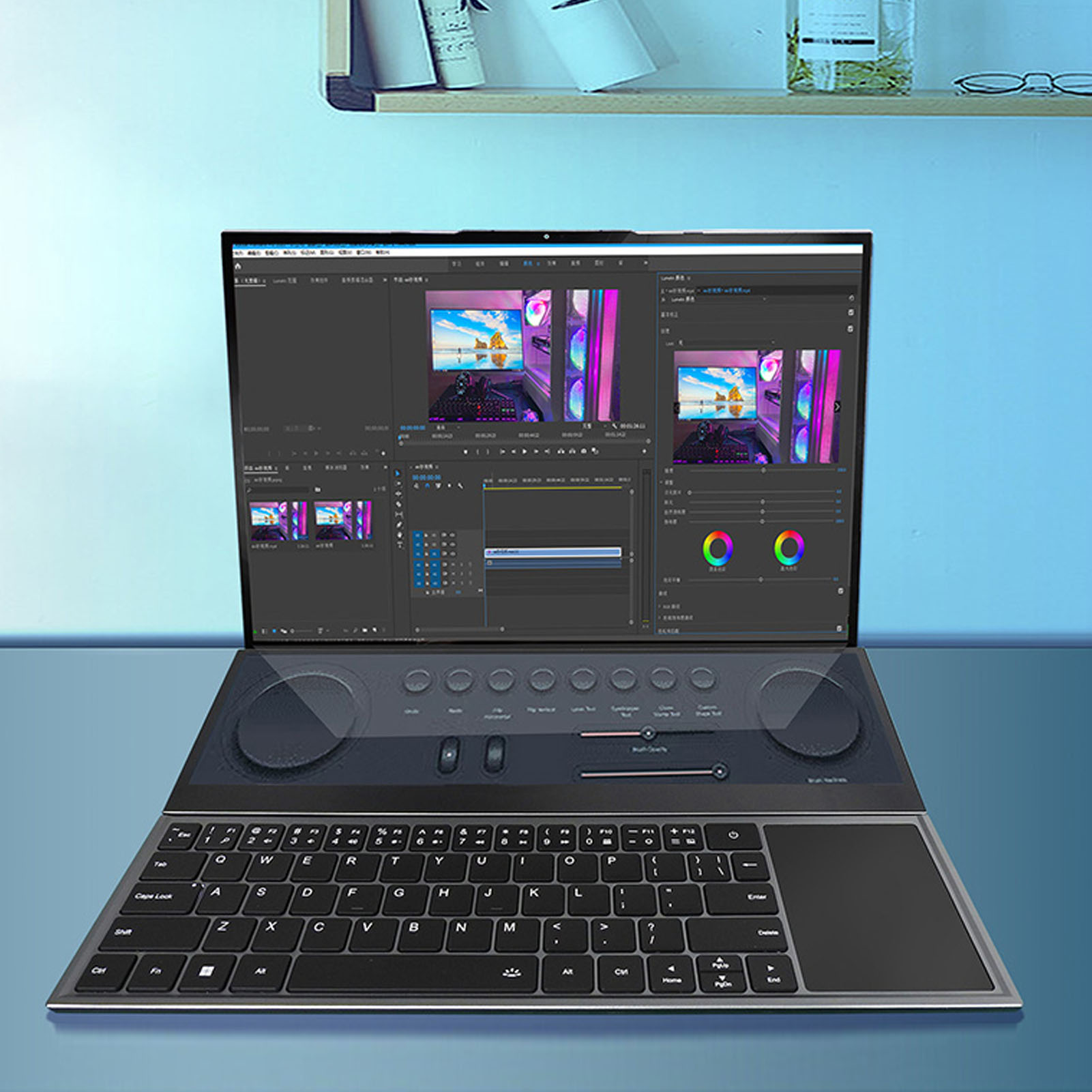 Double Screen Laptop 16inch 14inch 1920x1200 For I9 10885H Processor 16GB R GDB - Photo 23 sur 24