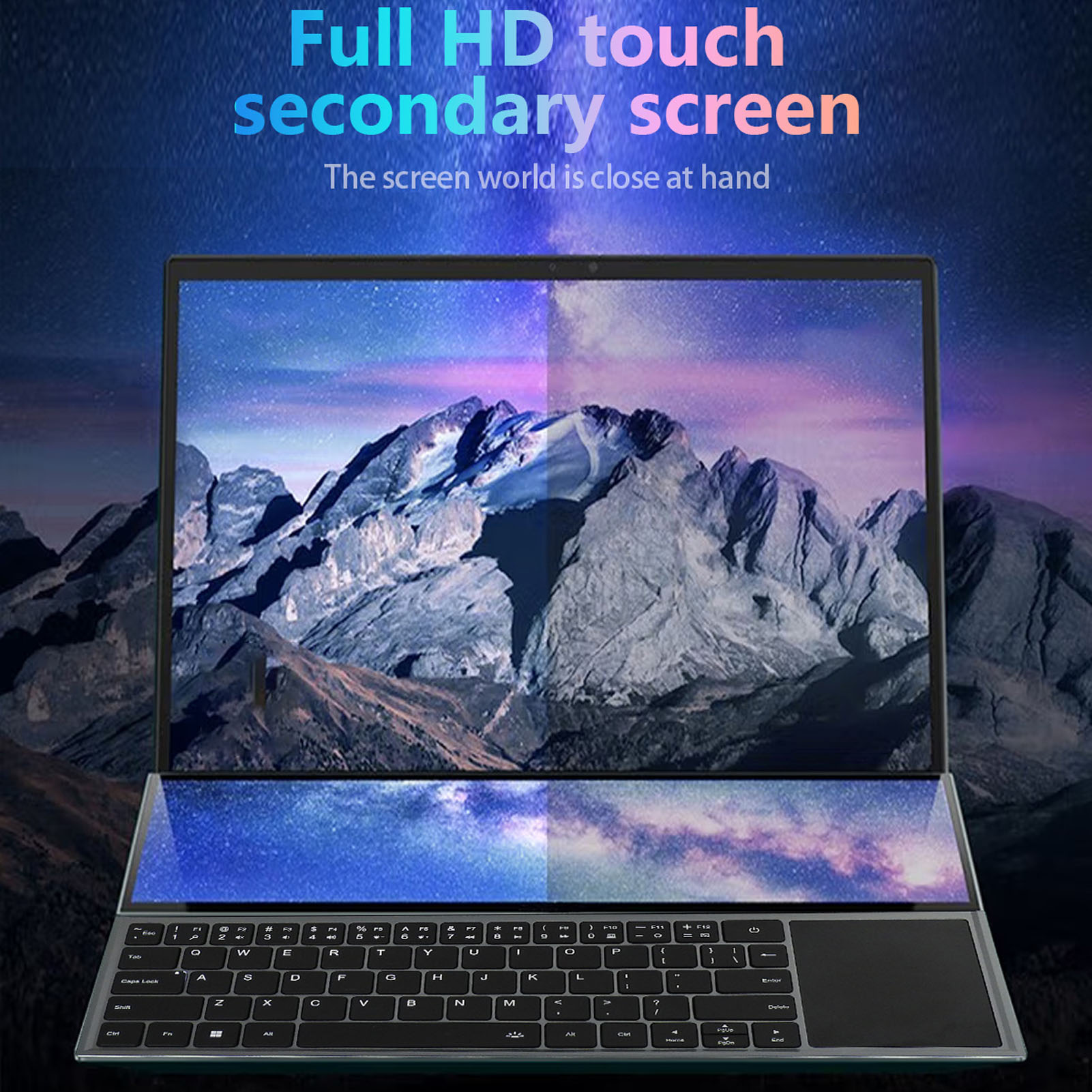 Double Screen Laptop 16inch 14inch 1920x1200 For I9 10885H Processor 16GB R GDB - Photo 17 sur 24