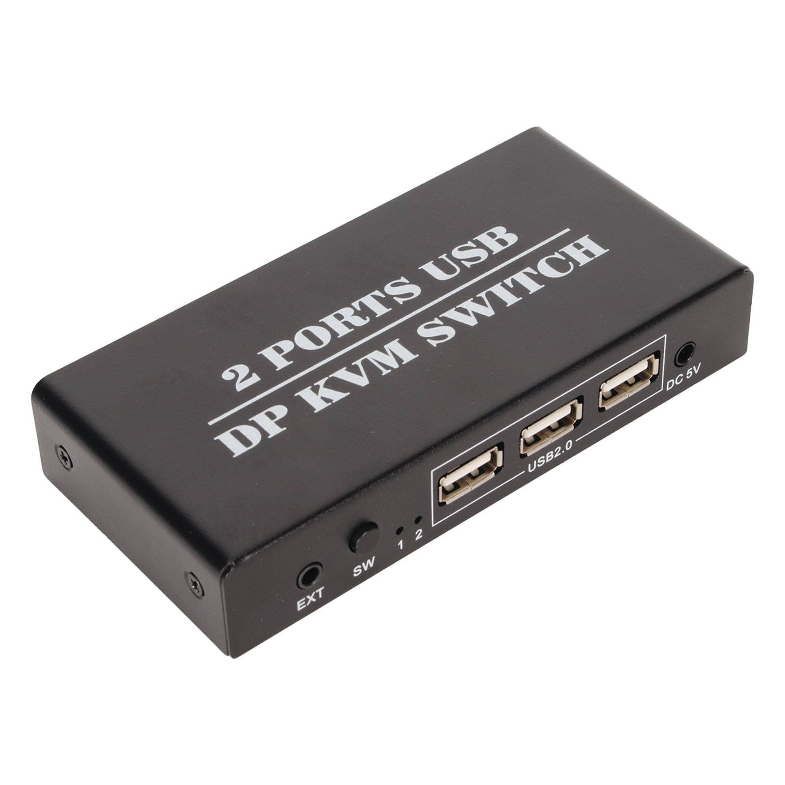 DisplayPort KVM Switch 2 Ports 4K 60Hz Dual Mode KVM Switcher For Keyboard M SD3 - Photo 15/18