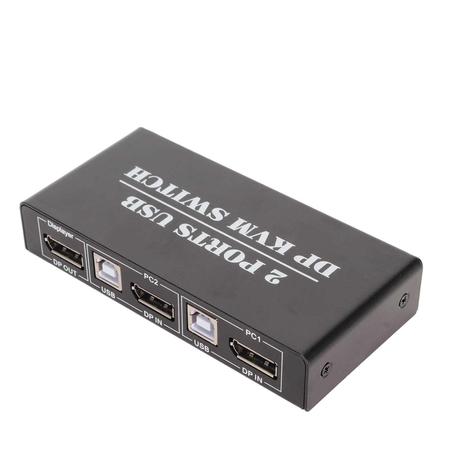 DisplayPort KVM Switch 2 Ports 4K 60Hz Dual Mode Plug And Play KVM Switcher F FY - Bild 26 von 30