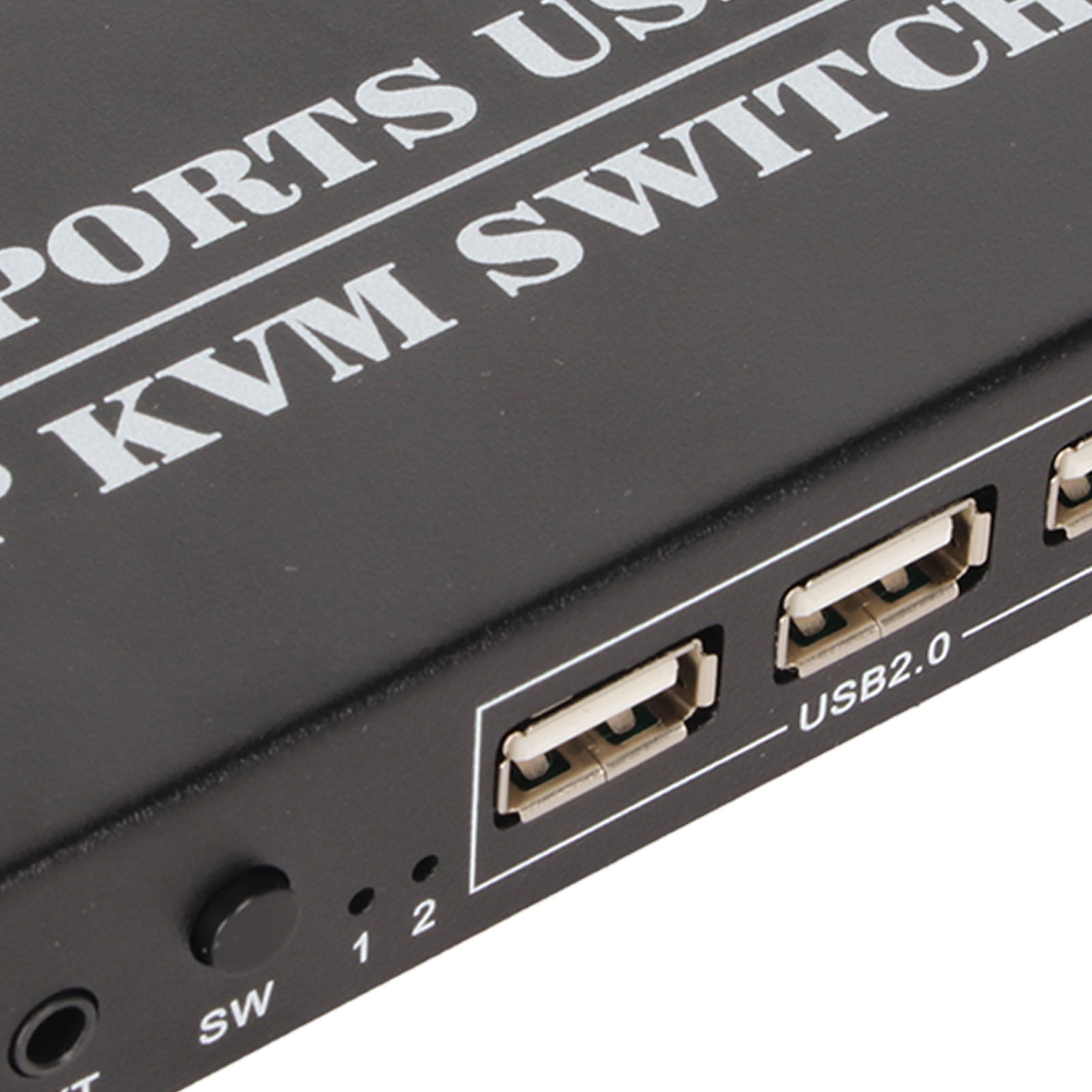 DisplayPort KVM Switch 2 Ports 4K 60Hz Dual Mode Aluminum Alloy Plug And Pla GS0 - Picture 14 of 18