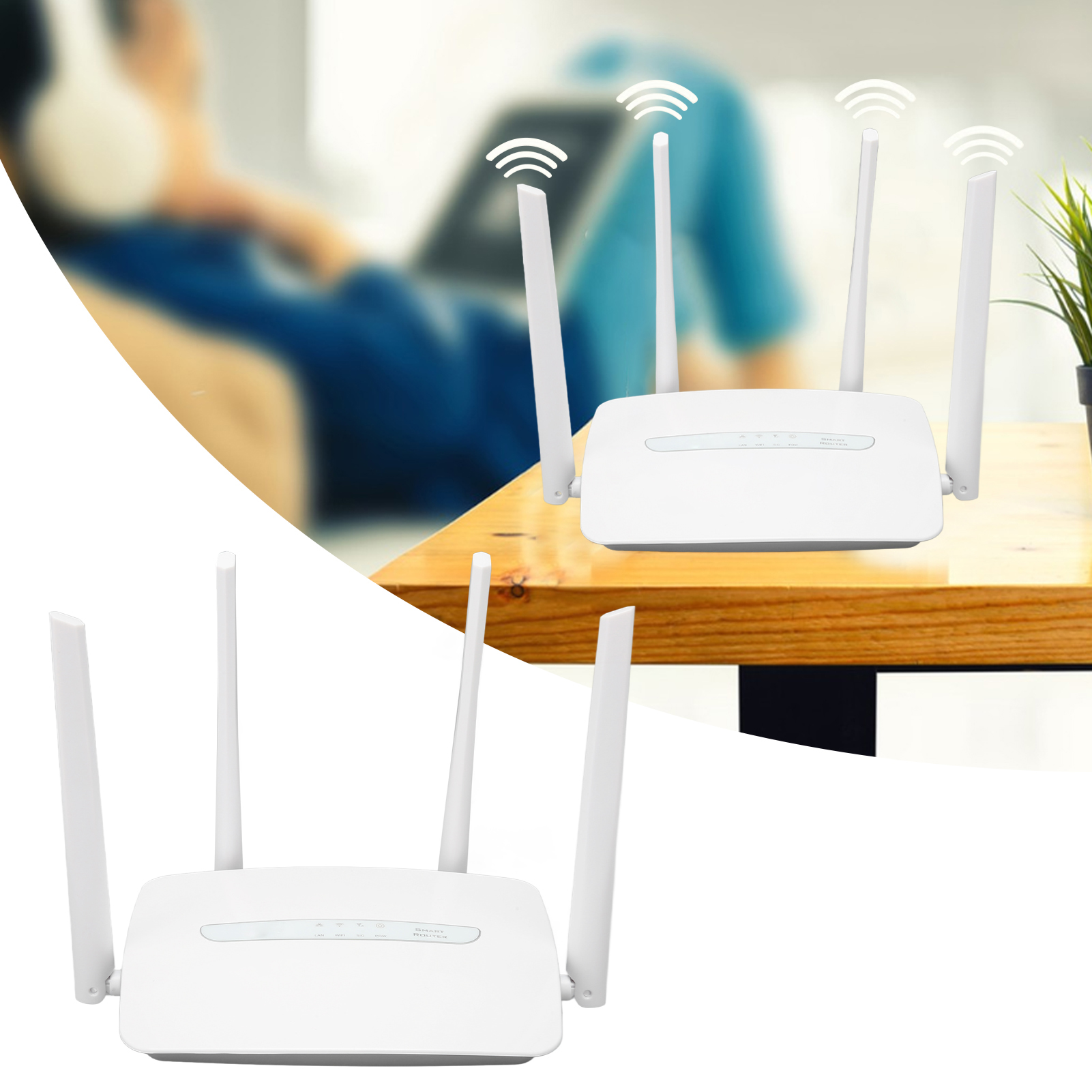 Routeur WiFi 4G LTE CPE avec emplacement pour carte SIM Antenne Externe 150Mbps NEUF - Photo 25/33