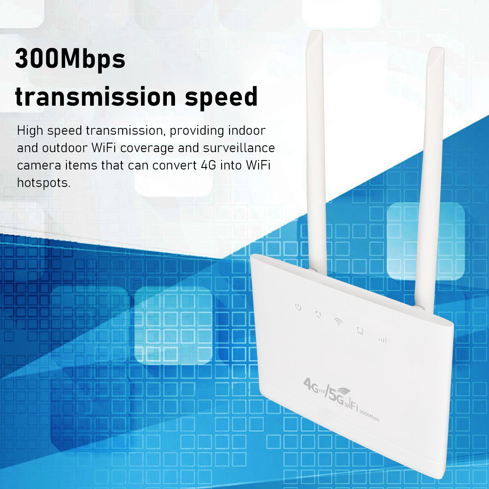 R311pro Wireless 4g/5g Wifi 300mbps Wireless Router Sim Card Eu