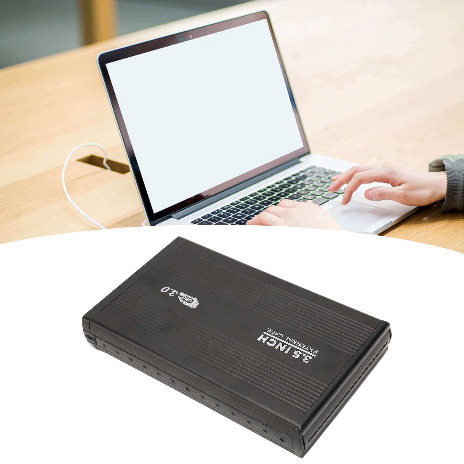 3.5in Desktop External Hard Drive 5Gbps USB 3.0 Interface Plug And Play