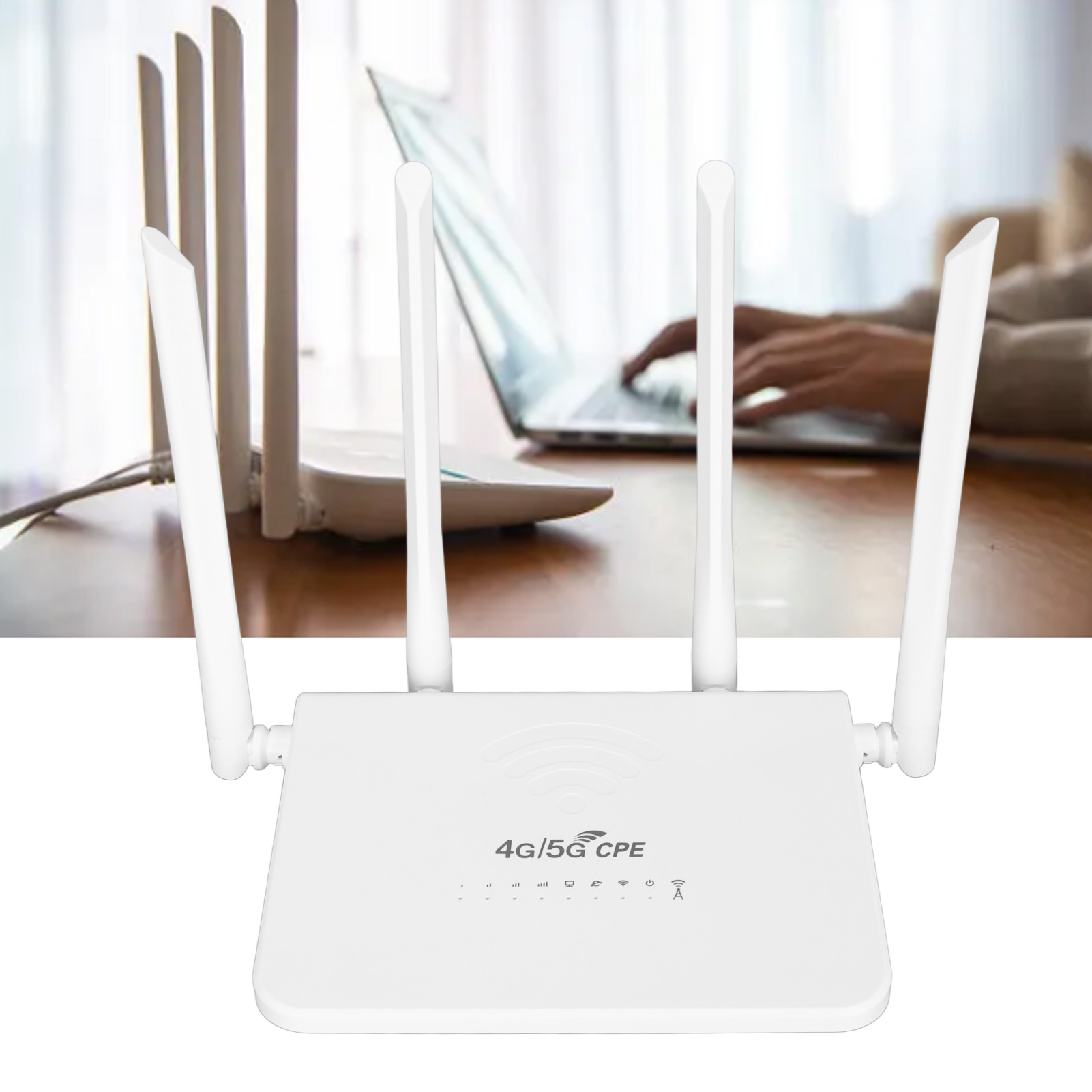CPE R103 5M 4G LTE Wireless Router With SIM Card Slot 300Mbps Unlock Mobile W FY - Afbeelding 27 van 33
