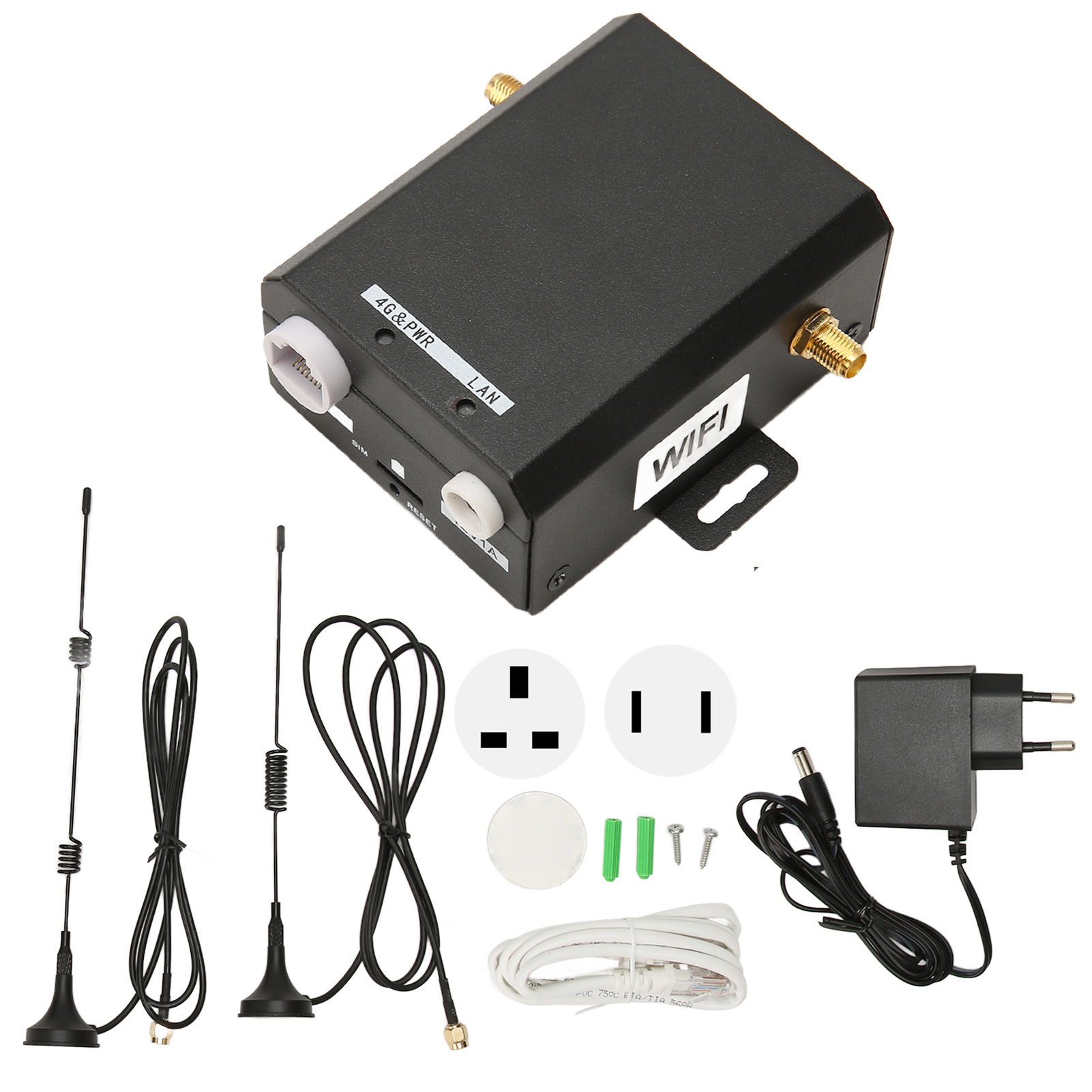 Industrial 4G LTE WiFi Router With SIM Card Slot 2 External Antennas 150Mbps - Picture 25 of 33