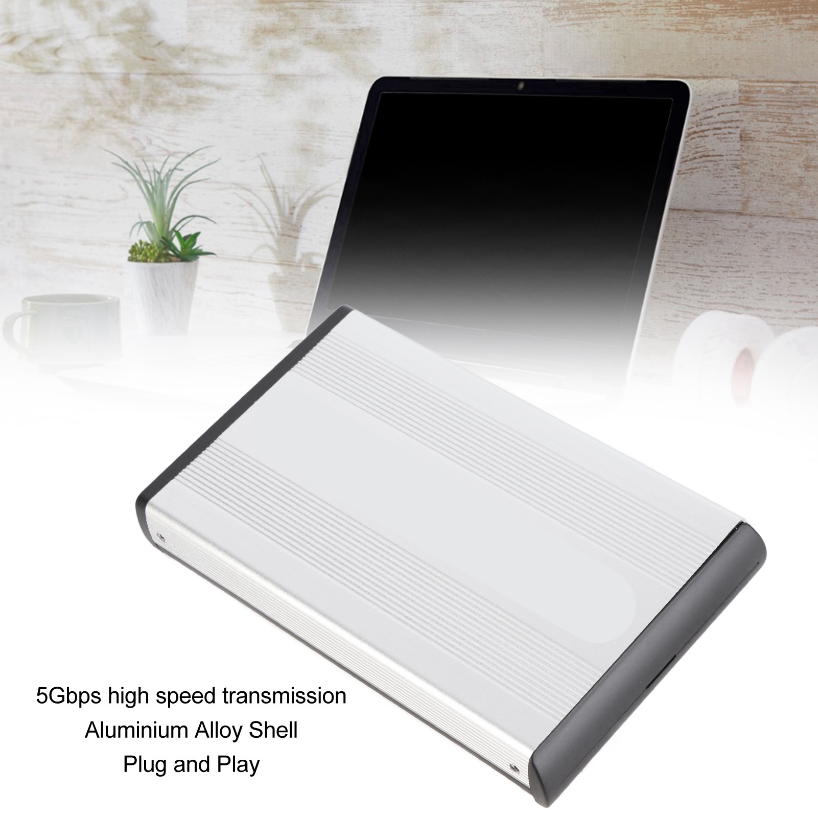 External Hard Drive 3.5in USB 3.0 5Gbps High Speed Mobile Hard Disk For Compu CB - Afbeelding 27 van 28