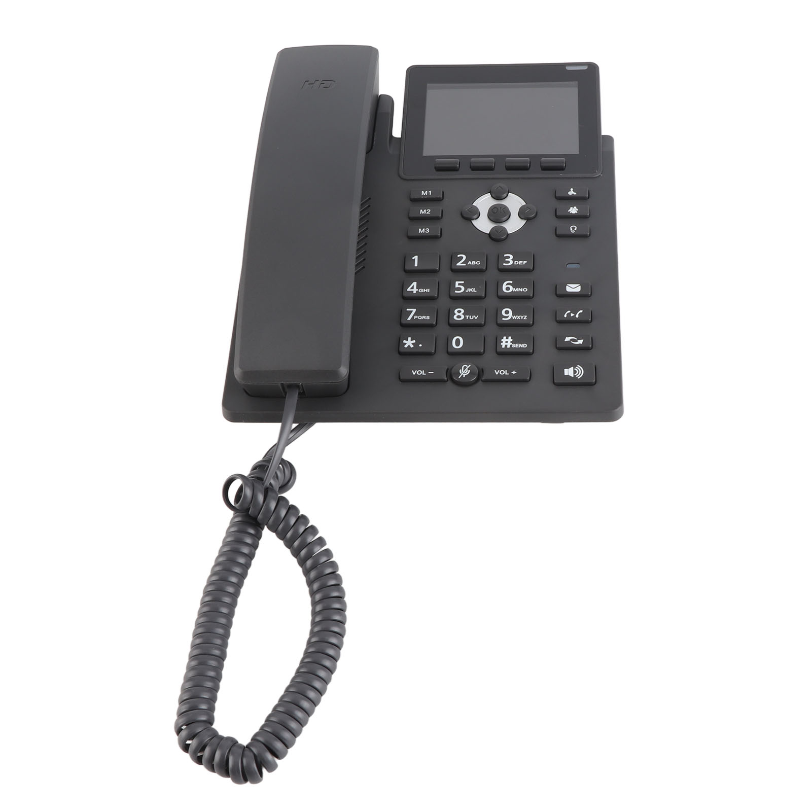 2.4G 5G WiFi PSTN IP Dual Mode Phone 3.5in Color Screen POE Power Supply Hand CB - Afbeelding 28 van 28