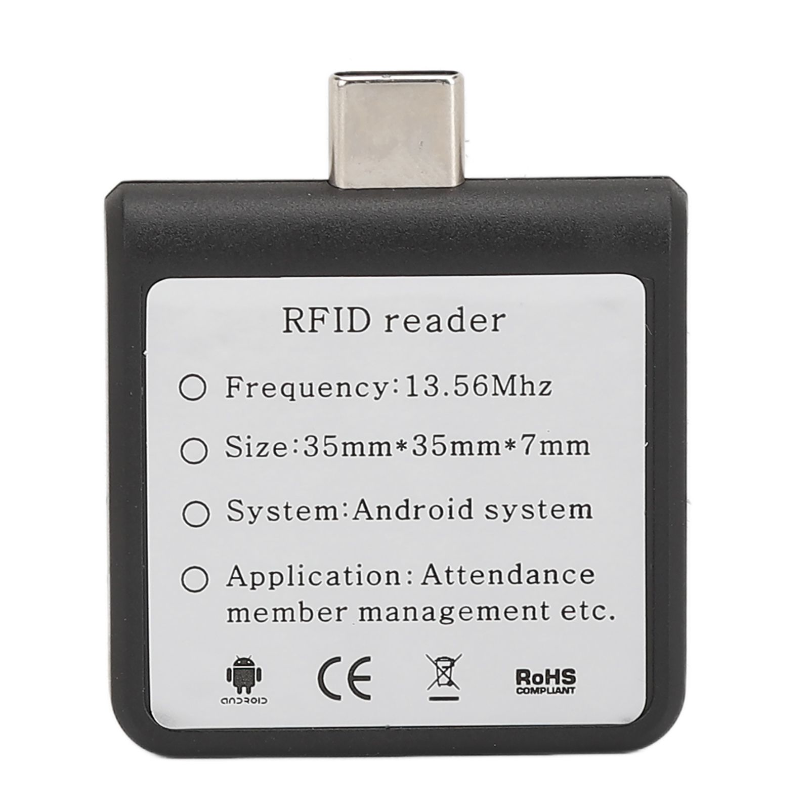 Radio Frequency Identification Card Reader 13.56Mhz Type C IC Card Reader Con CB - Afbeelding 27 van 30