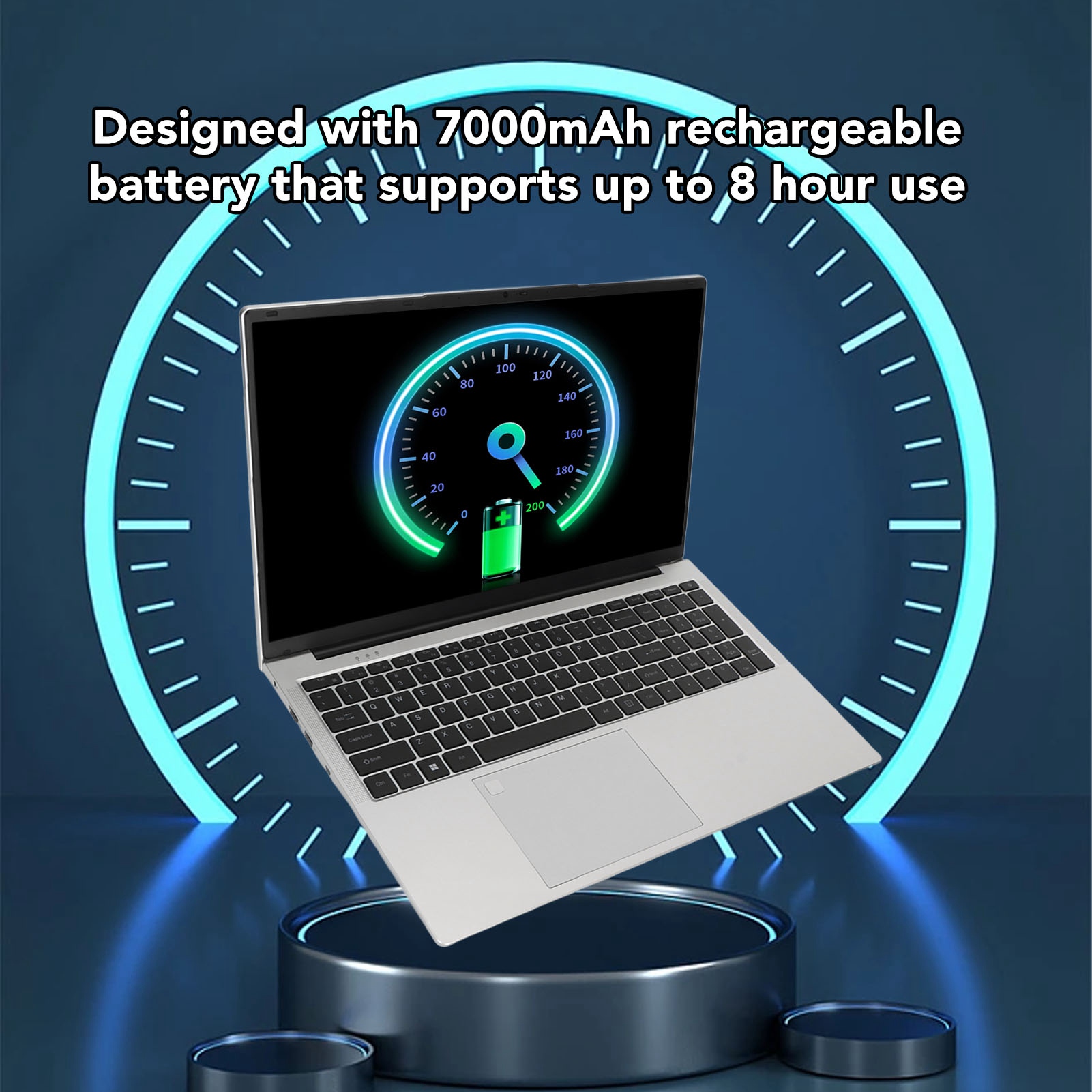 17.3 Inch Laptop IPS Display LPDDR4 16GB RAM 2.9GHz Quad Core 5G WiFi 7000 Fit - Picture 26 of 45