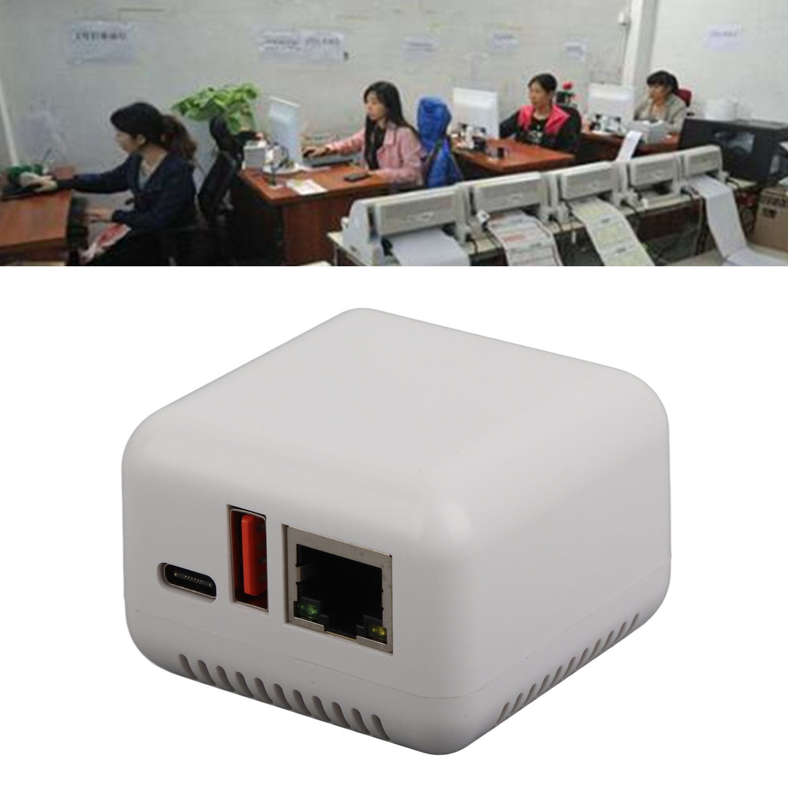 USB 2.0 Network Print Server 5V LAN Print Share Server Wireless Print Server CB - Bild 32 von 33