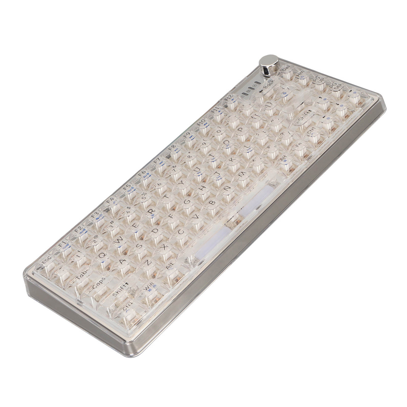 Gasket Mount Mechanical Gaming Keyboard With Transparent Keycaps Hot Swappabl CB - Bild 26 von 30