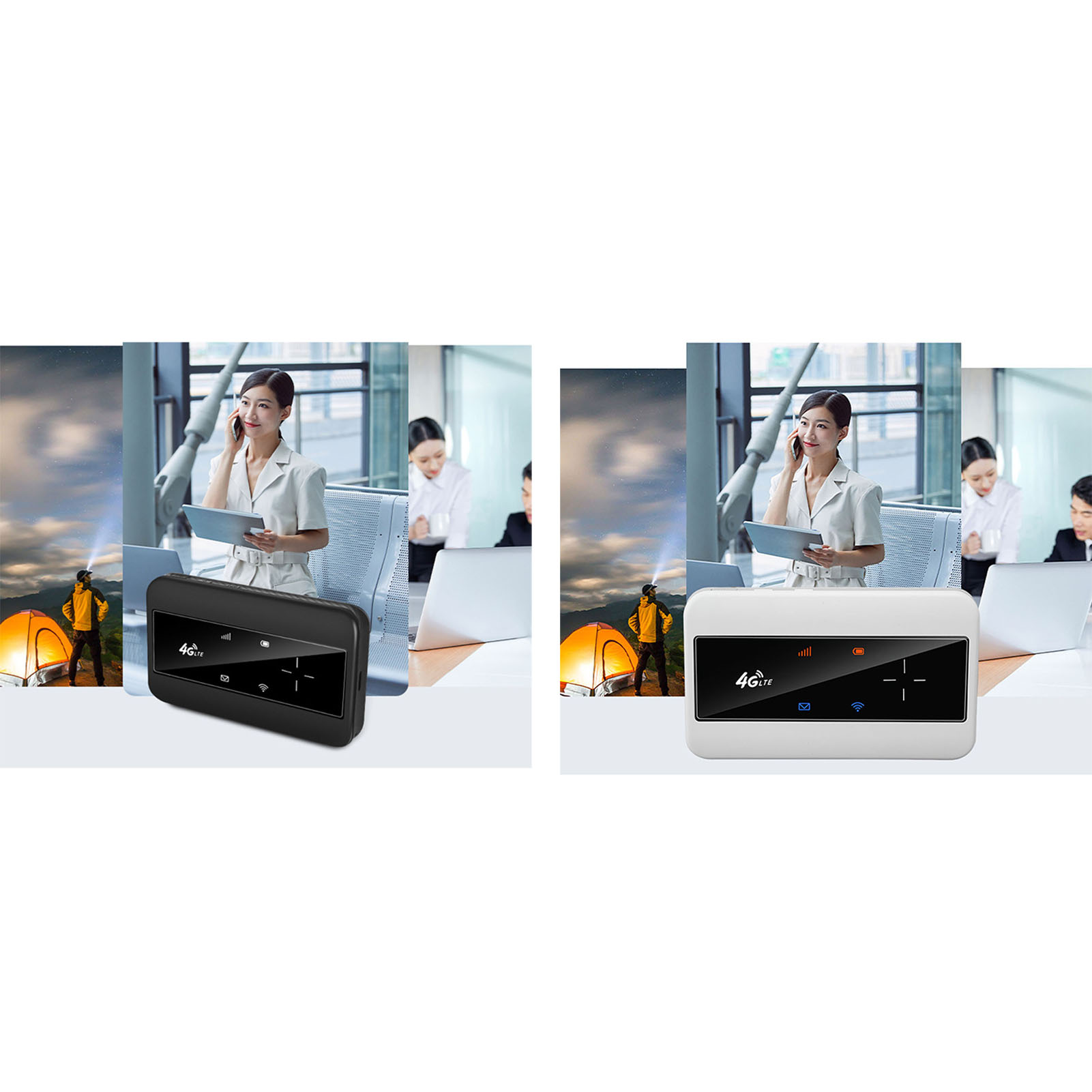 4G LTE MIFI Router With Antenna 10 Users Sharing 150MBPS Plug In Card Mobile - Afbeelding 25 van 30