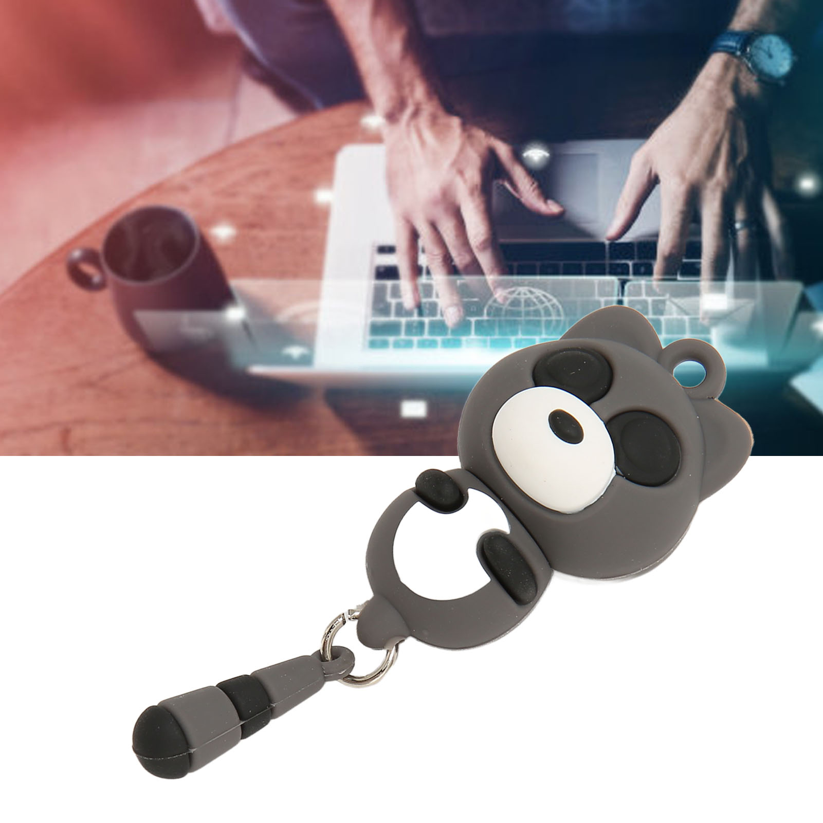 USB2.0 U Disk Supports Hot Swappable Ultra Stable Cute Raccoon USB Flash Dri SAL - Afbeelding 34 van 35