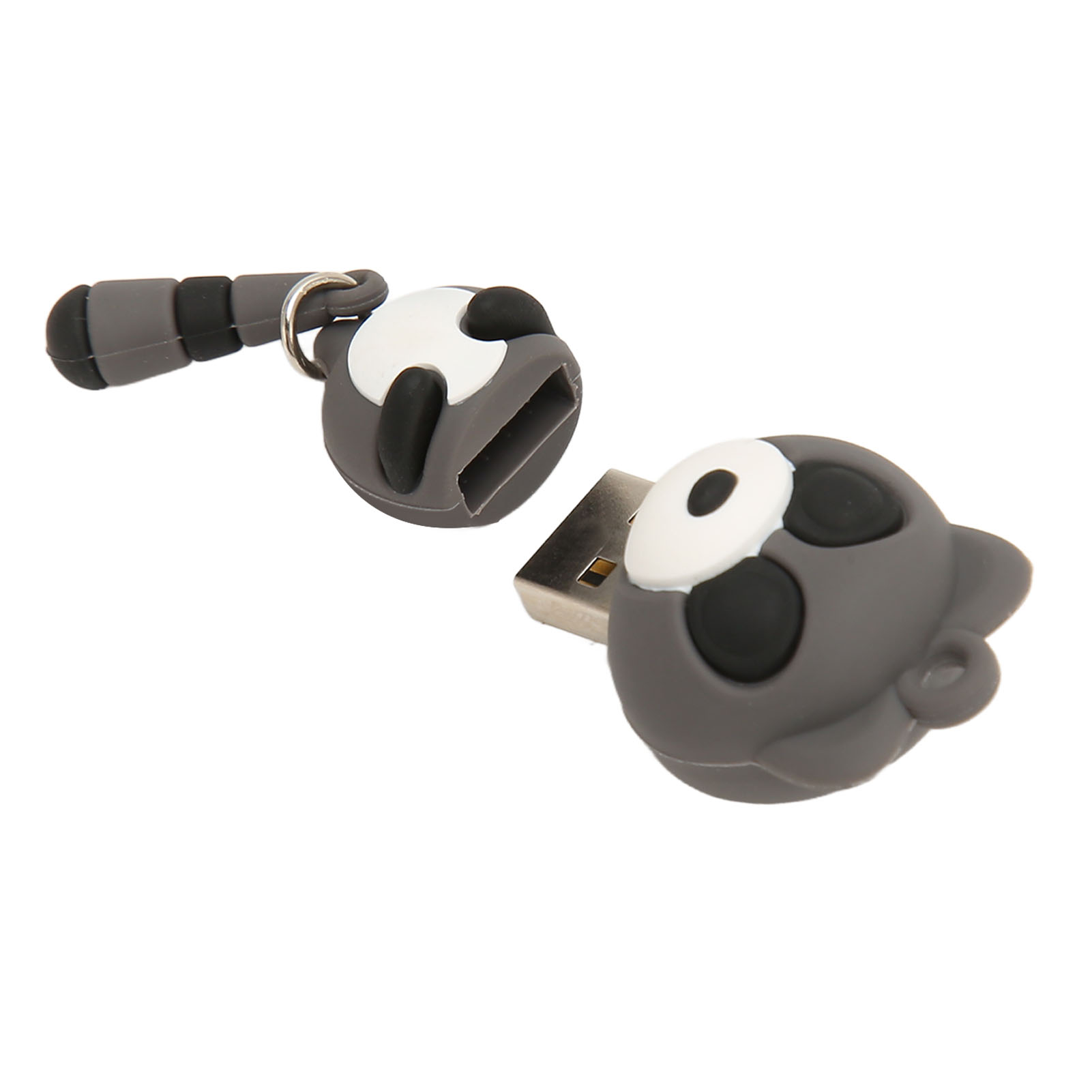 USB2.0 U Disk Supports Hot Swappable Ultra Stable Cute Raccoon USB Flash Driv FY - Afbeelding 30 van 35