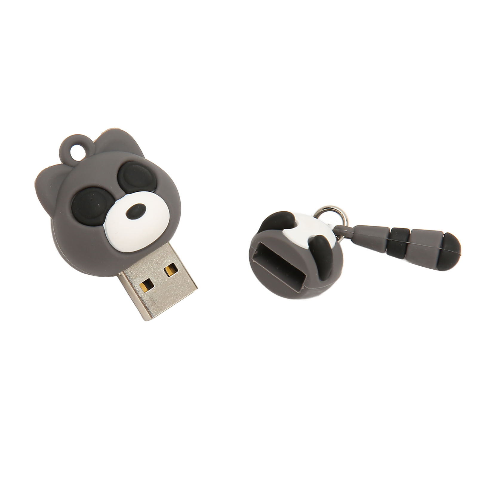 USB2.0 U Disk Supports Hot Swappable Ultra Stable Cute Raccoon USB Flash Dri SAL - Afbeelding 32 van 35