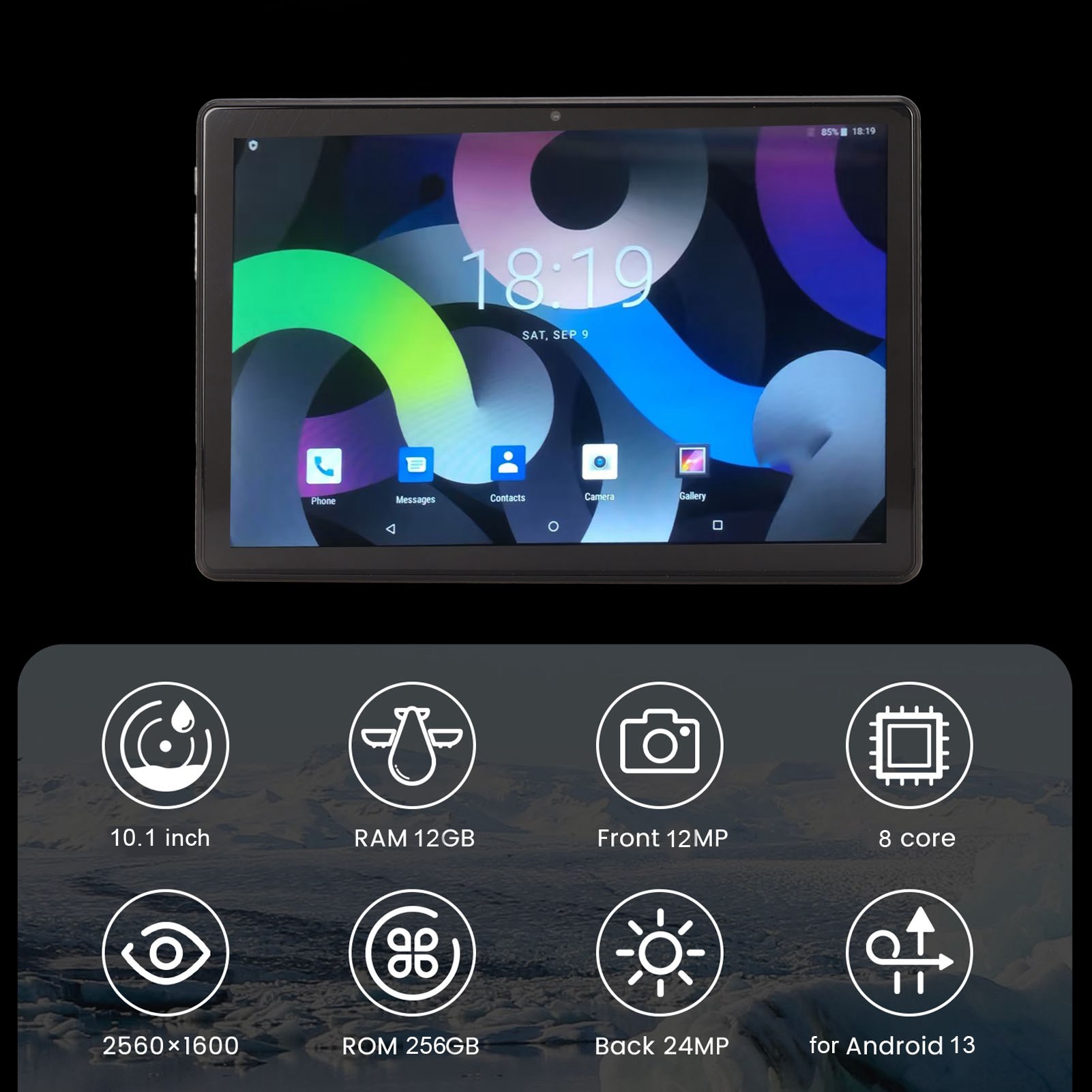 10.1 Inch Tablet 12GB RAM 256GB ROM Octa Core CPU 4G LTE Mobile Call Dual Ca SDS - Picture 26 of 33