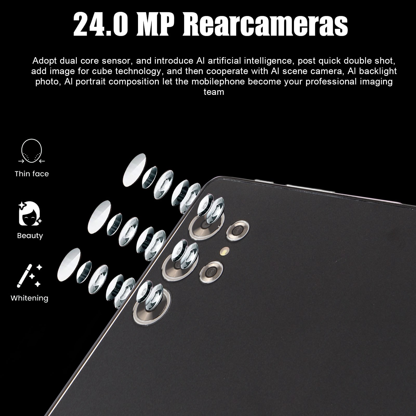 10.1 Inch Tablet 12GB RAM 256GB ROM Octa Core CPU 4G LTE Mobile Call Dual Ca SDS - Picture 27 of 33