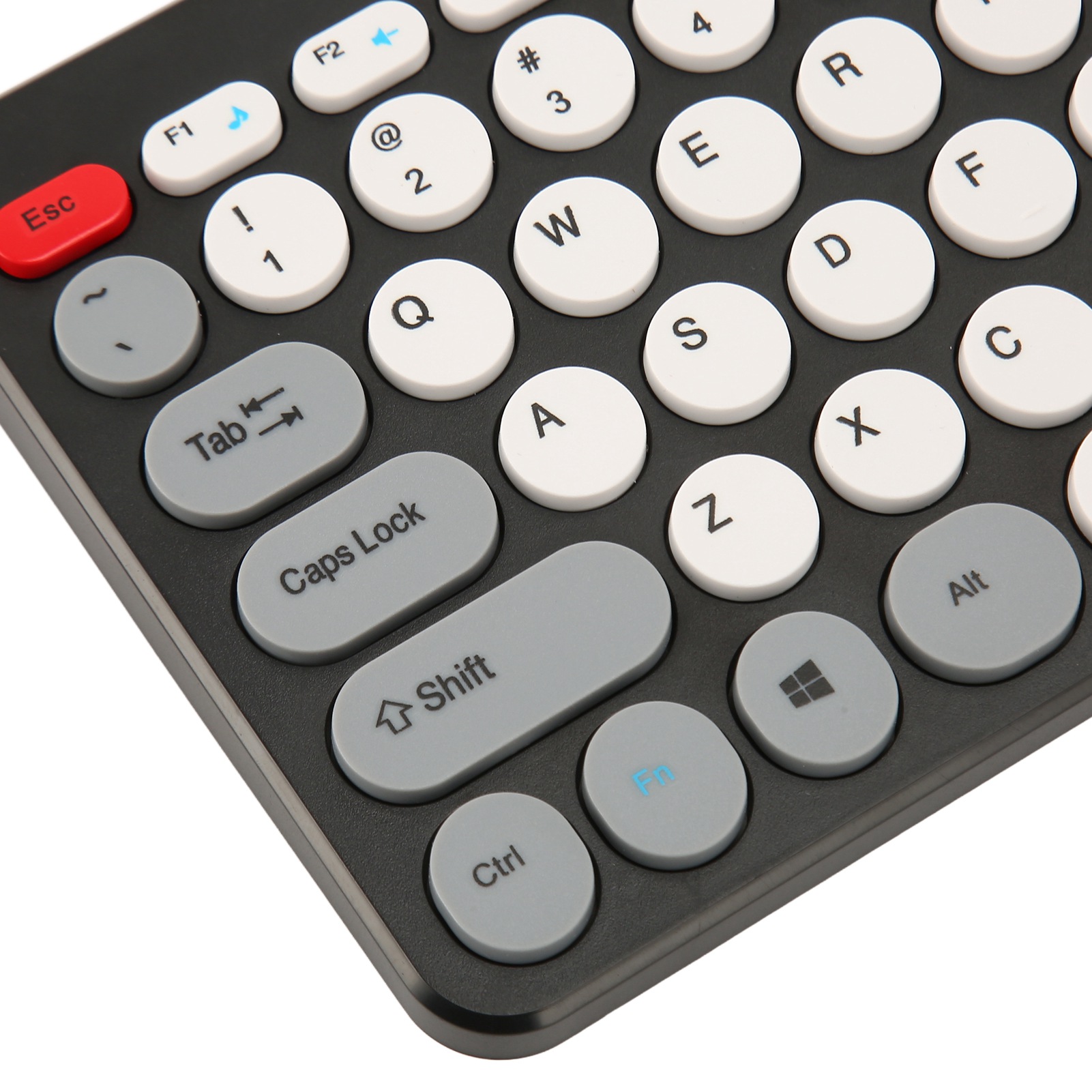 Wireless Keyboard Mouse Set Stylish Slim Round Keycaps Mute Ergonomic 2.4G HOT - Picture 27 of 33