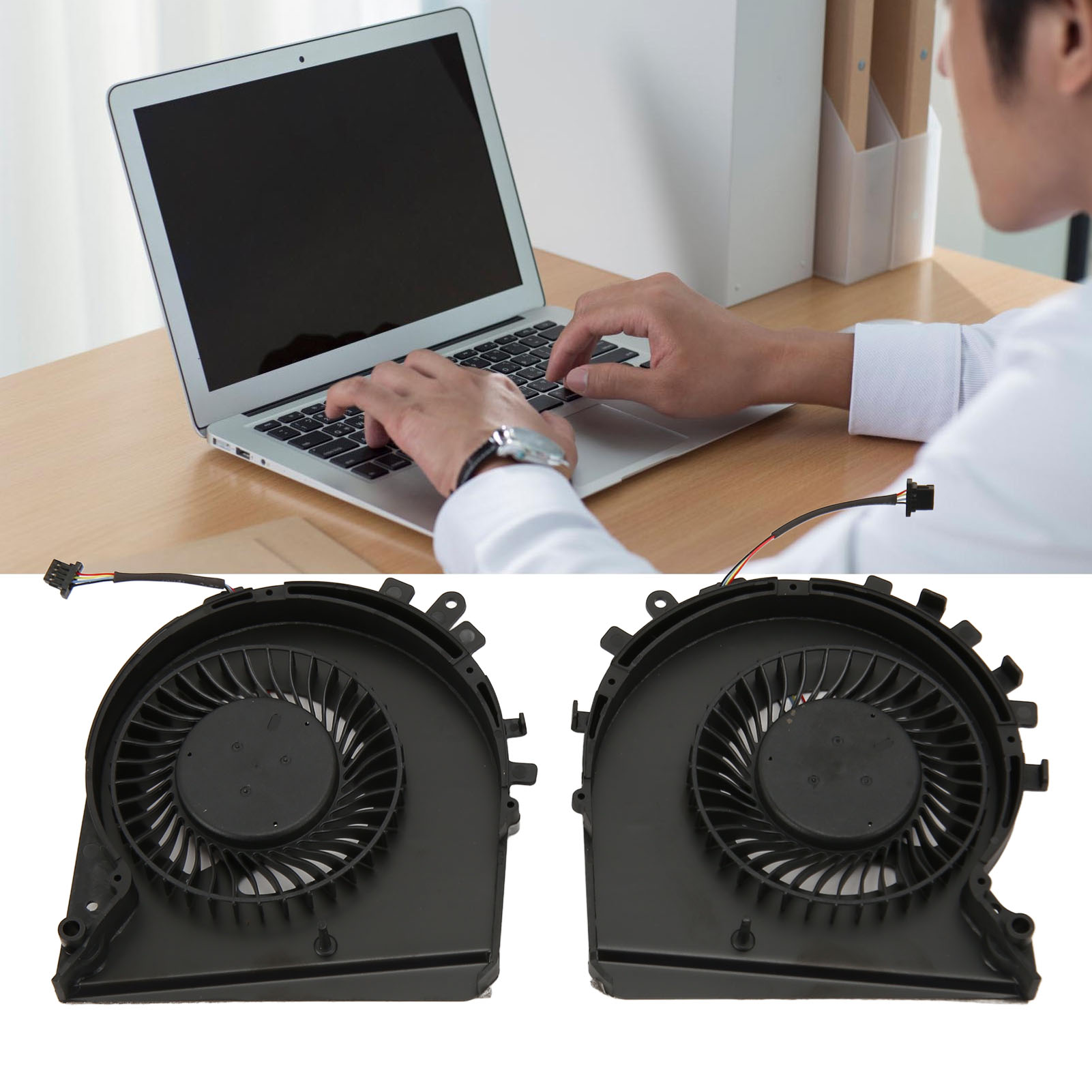 Laptop Cooling Fan 4Pin Power Light Weight Cooling Fan For Pavilion Gaming 1 Hot - Afbeelding 25 van 31