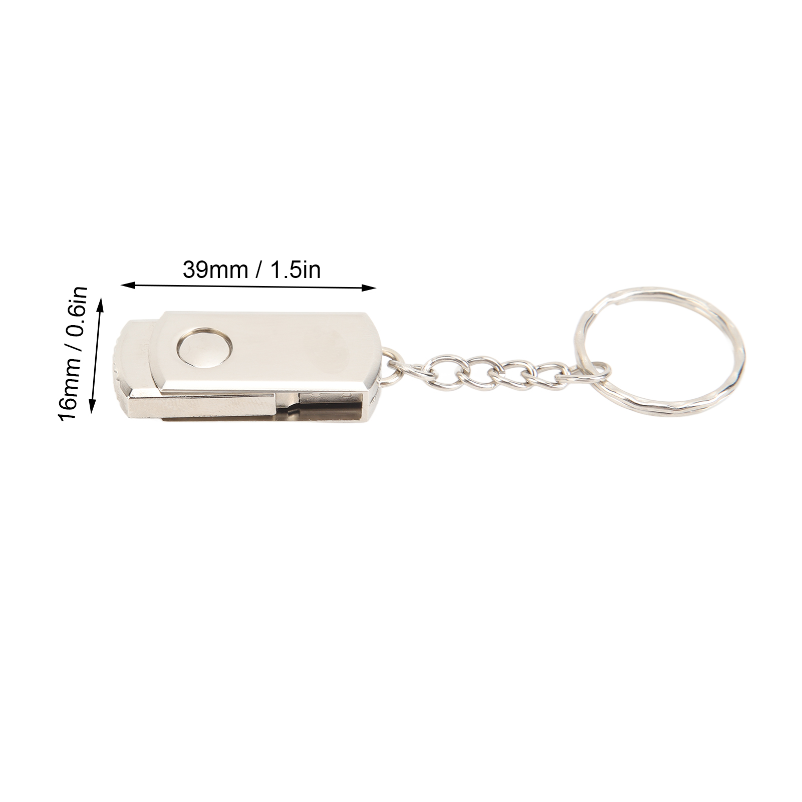 USB Flash Drive Fast Transfer Speed USB 2.0 Drive With USB To Type C Adapter CB - Afbeelding 30 van 48