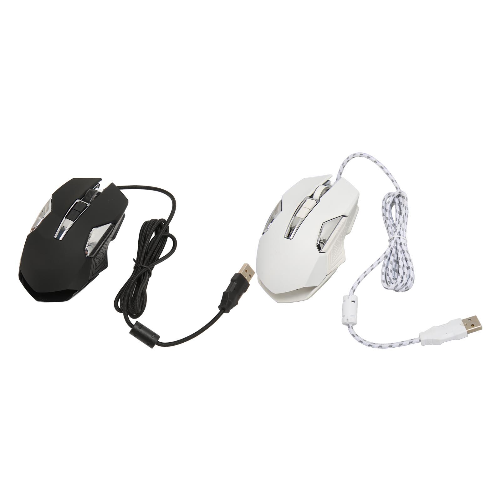 RGB Gaming Mouse Ergonomic 7200 DPI Wired Optical Gaming Mouse With Programm NEW - Picture 25 of 30