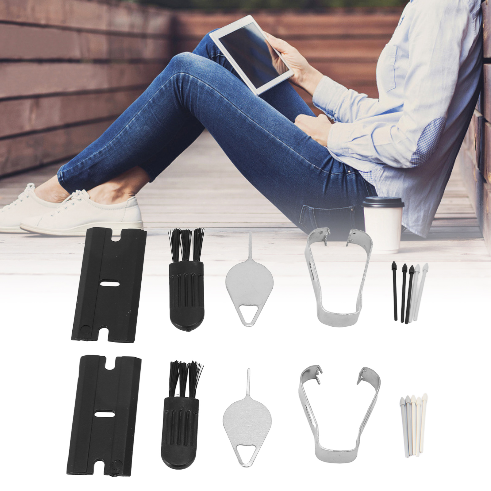 4 Sets Stylus Tips For Galaxy Tab S9 S9+Plus S9 Ultra S9 FE Smoothly Stylus - Zdjęcie 17 z 18