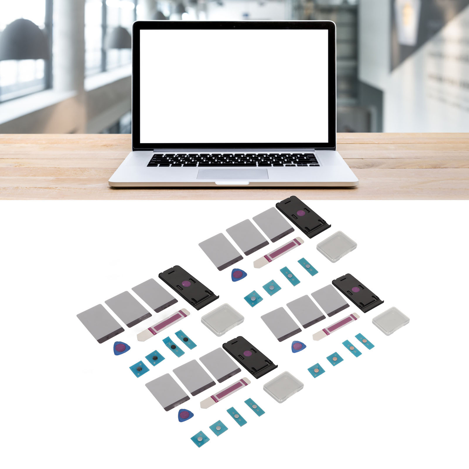 Laptop Feet Pad Multipurpose Round Dot Slip Resistance Replacement Bottom Cas FY - Afbeelding 29 van 34
