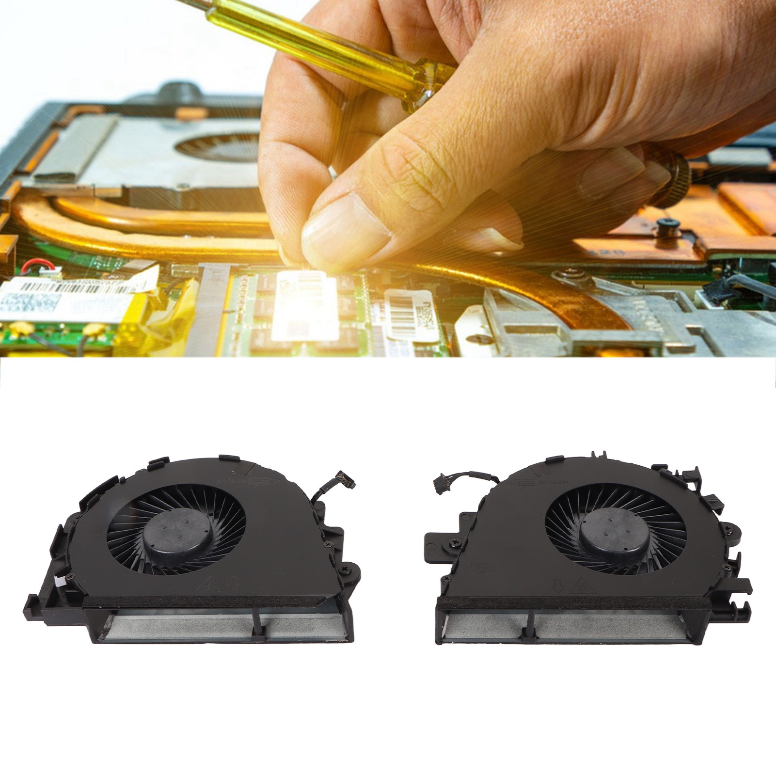 Laptop Cooling Fan 4Pin Power Light Weight Cooling Fan For Zbook 15 G3 848 FY - Afbeelding 25 van 31