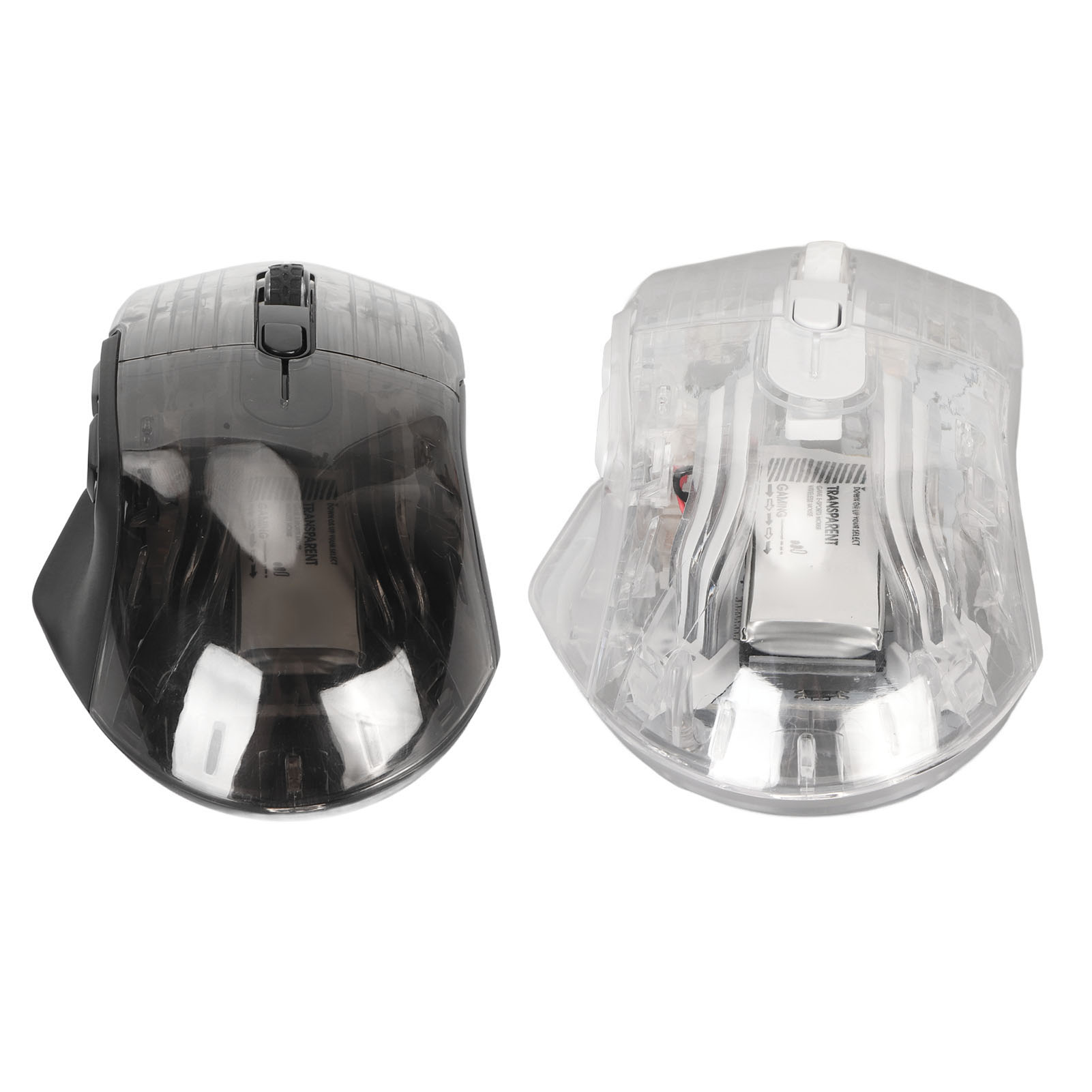 Gaming Mouse 2.4G Wireless BT Wired USB Transparent 3 Mode 5 Adjustable DPI GFL - Picture 27 of 30